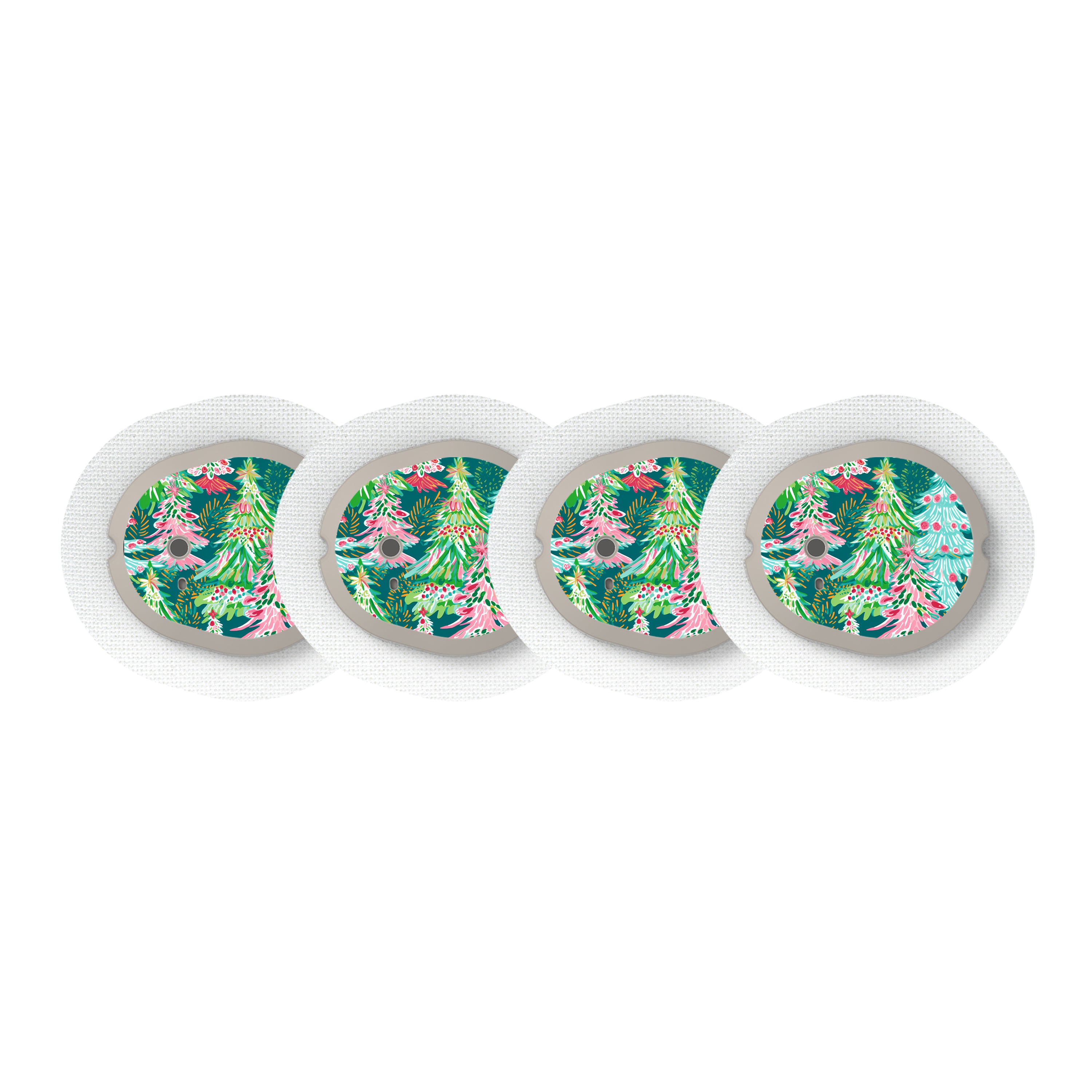 Festive Forest Dexcom G7 and Stelo Transmitter Sticker - Pump Peelz