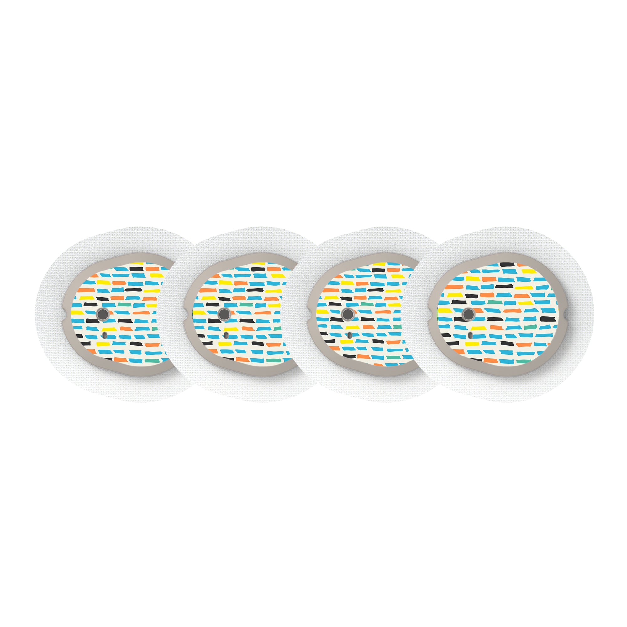 Colorful Sticks Dexcom G7 and Stelo Transmitter Sticker - Pump Peelz