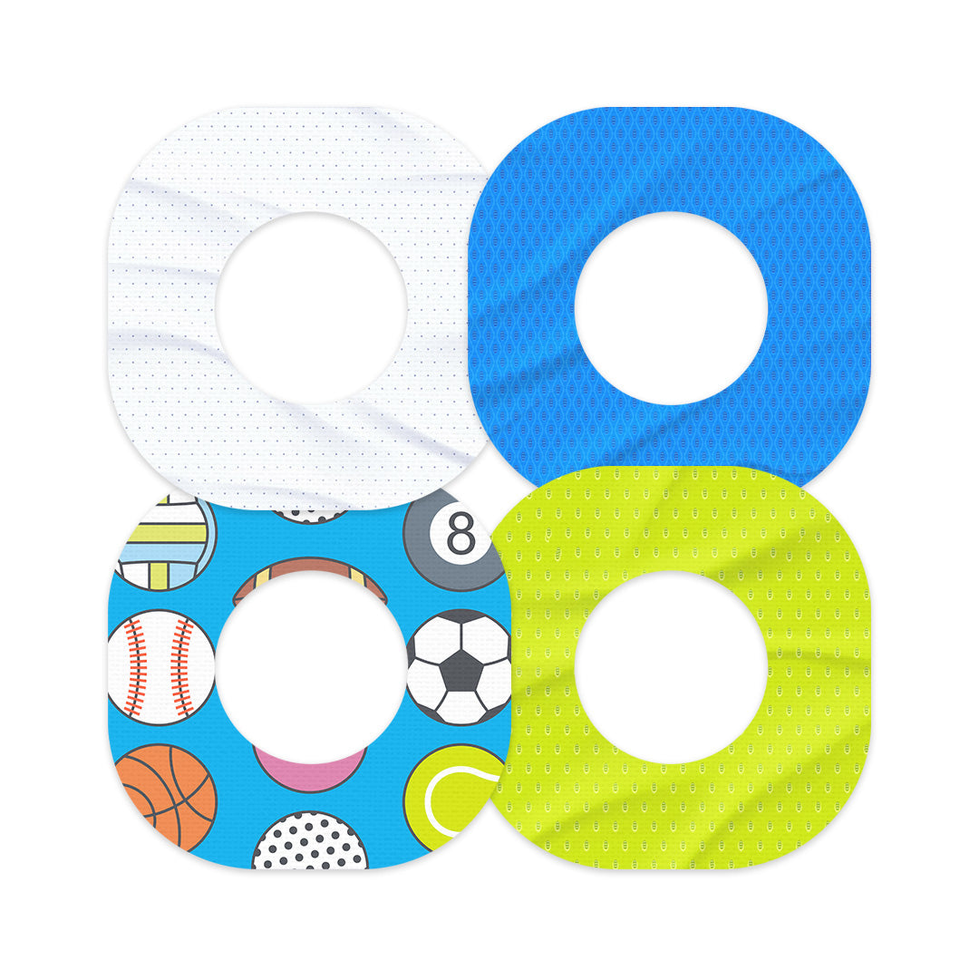 All-Star Patch Variety Dexcom G7 and Stelo Patch Tape - Pump Peelz