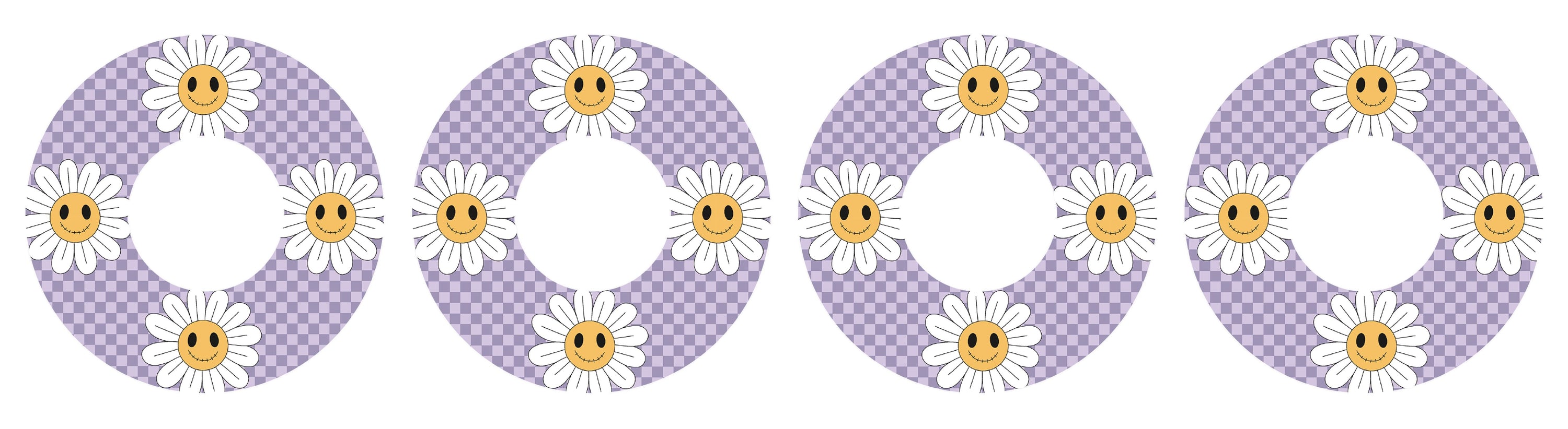 Hippie Halloween Patch Tape Designed for the FreeStyle Libre 2-Pump Peelz