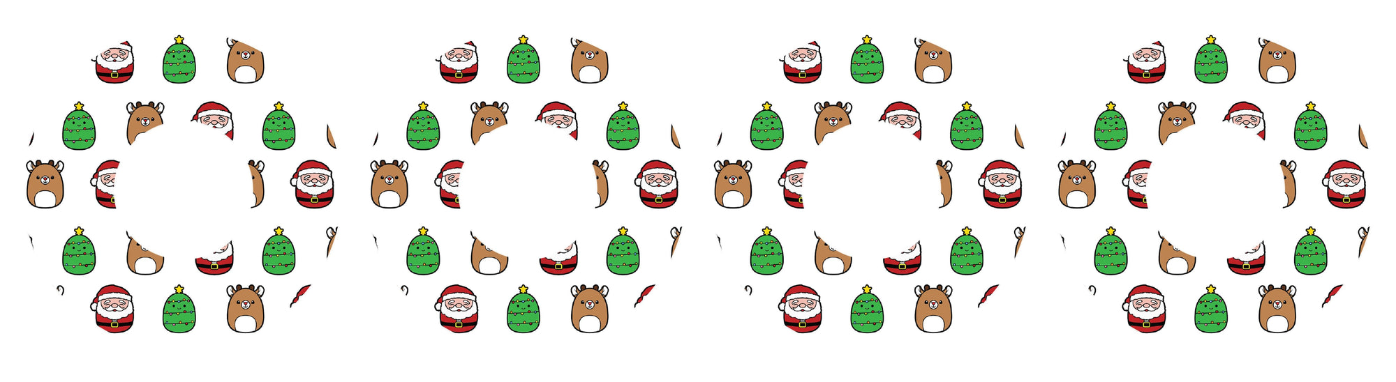 Holiday Squishies Patch Adhesive for Freestyle Libre Sensor-Pump Peelz