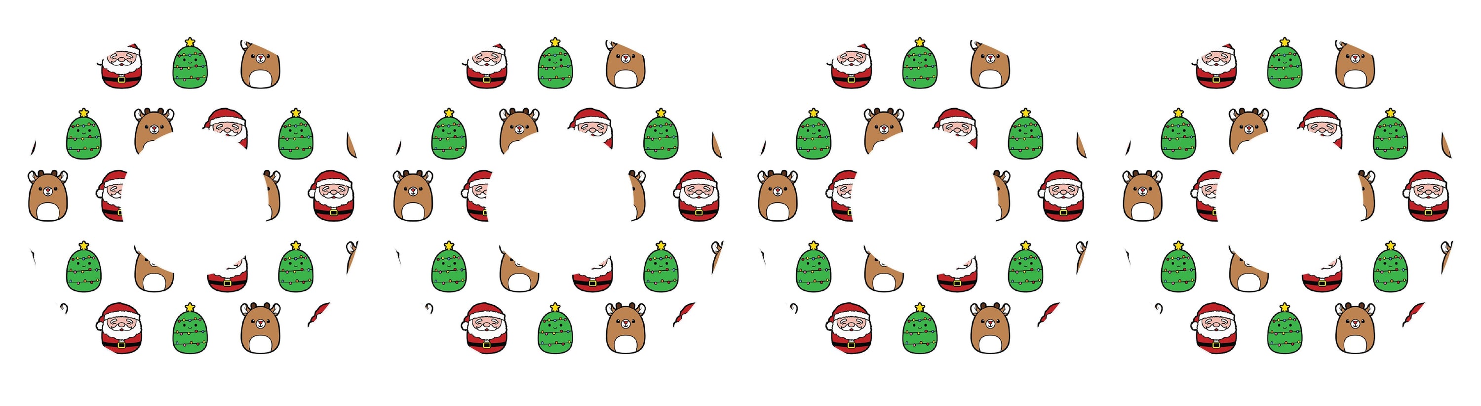 Holiday Squishies Patch Adhesive for Freestyle Libre Sensor-Pump Peelz