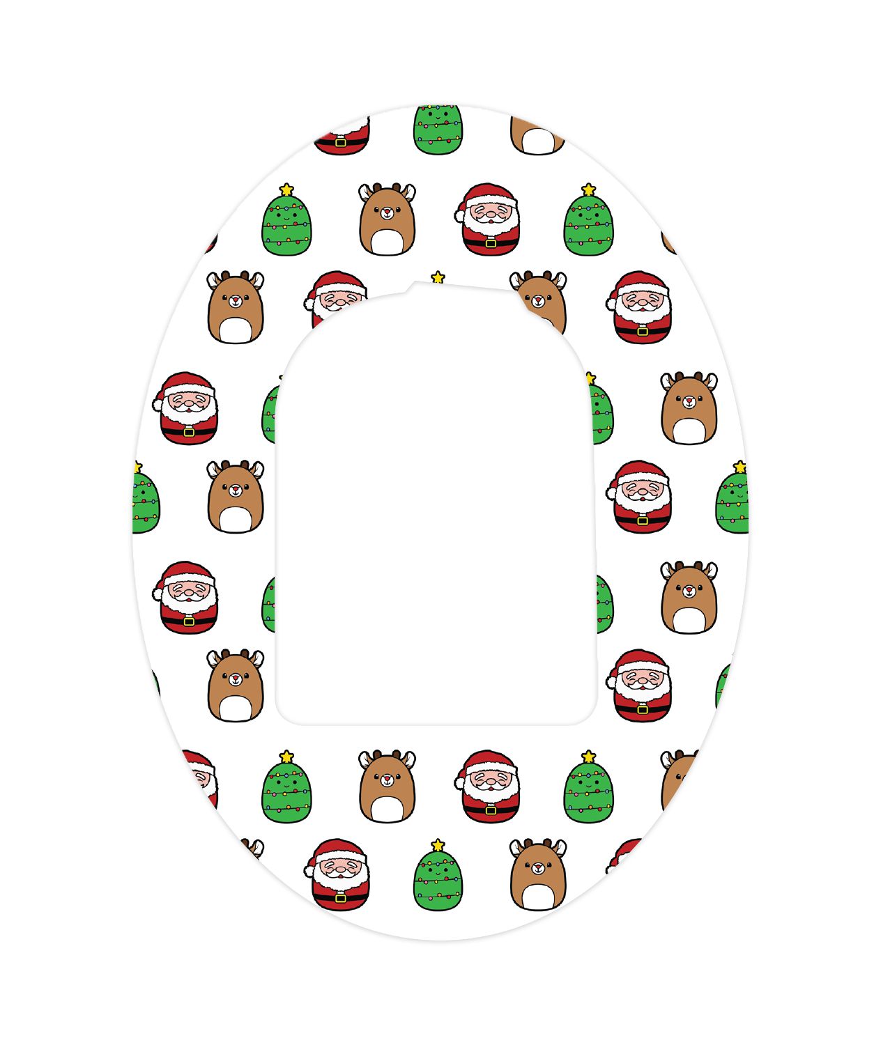 Holiday Squishies Patch Omnipod Tape-Pump Peelz