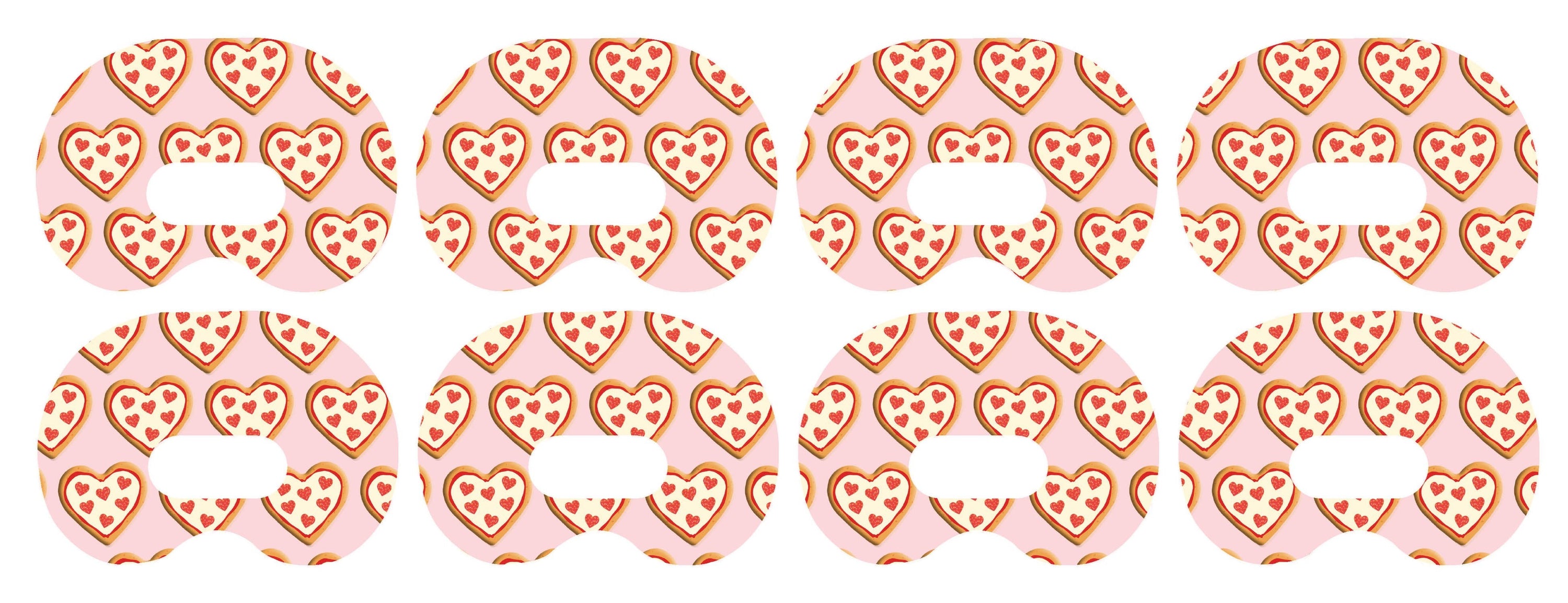 I Heart Pizza Patch+ Medtronic CGM Tape - Pump Peelz