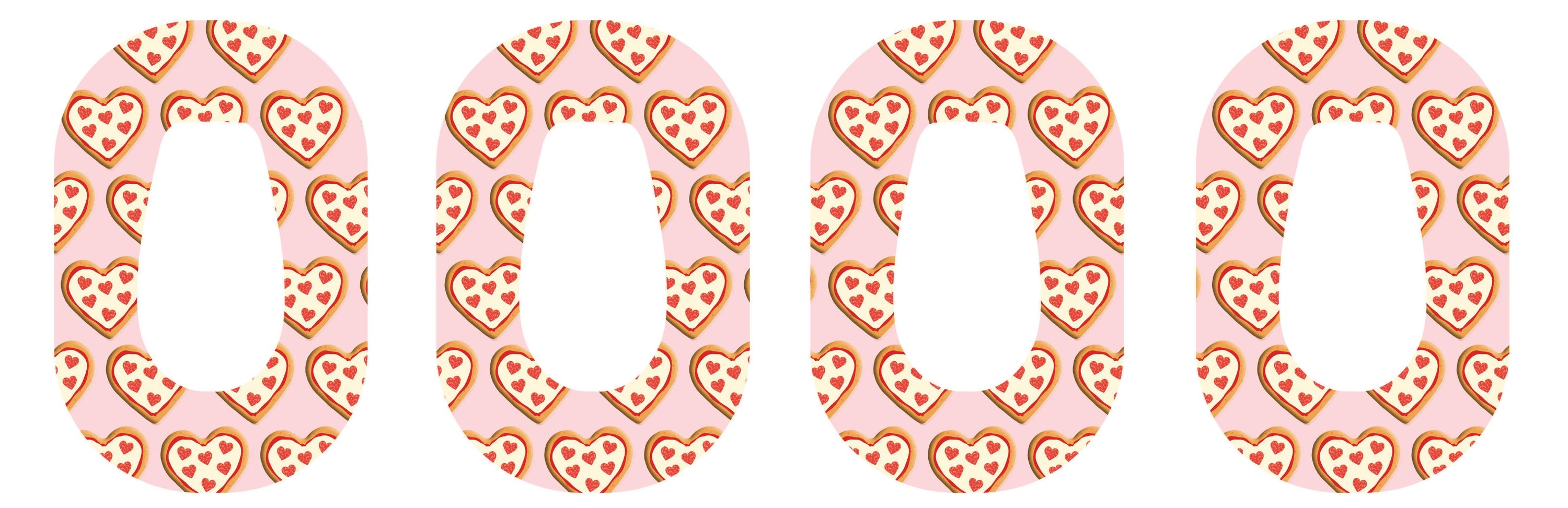 I Heart Pizza Patch+ Tape Designed for the DEXCOM G6 - Pump Peelz