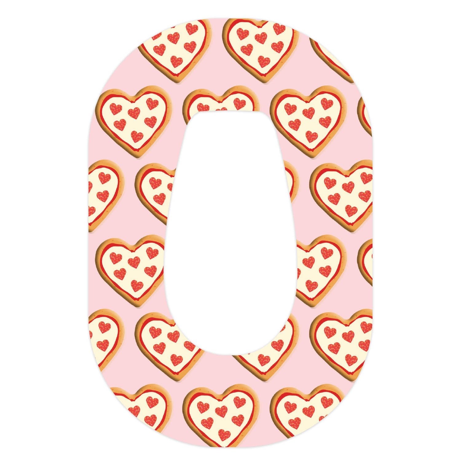 I Heart Pizza Patch+ Tape Designed for the DEXCOM G6 - Pump Peelz