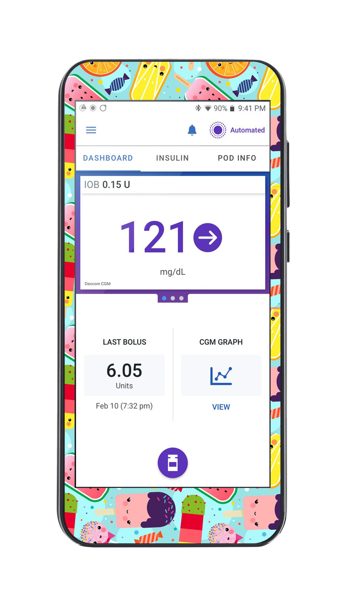 Kawaii Sweets Omnipod 5™-Pump Peelz