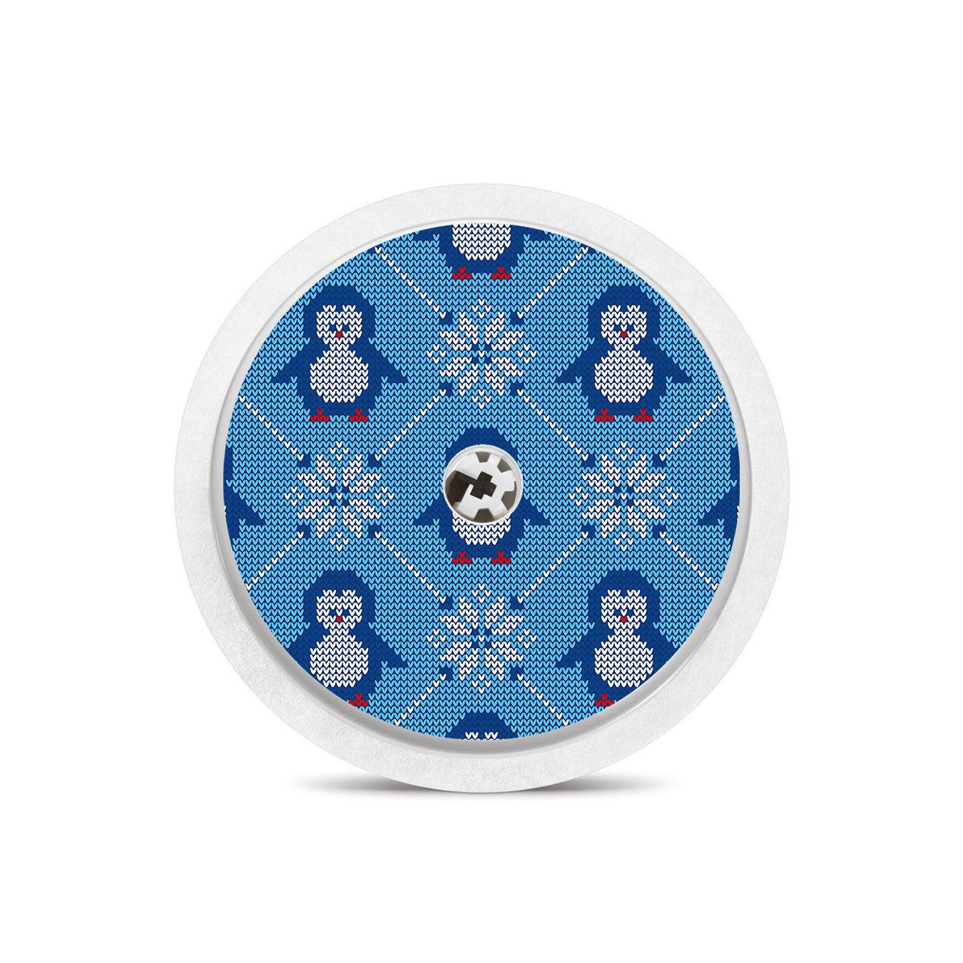 Knitted Penguins Freestyle Libre 2-Pump Peelz