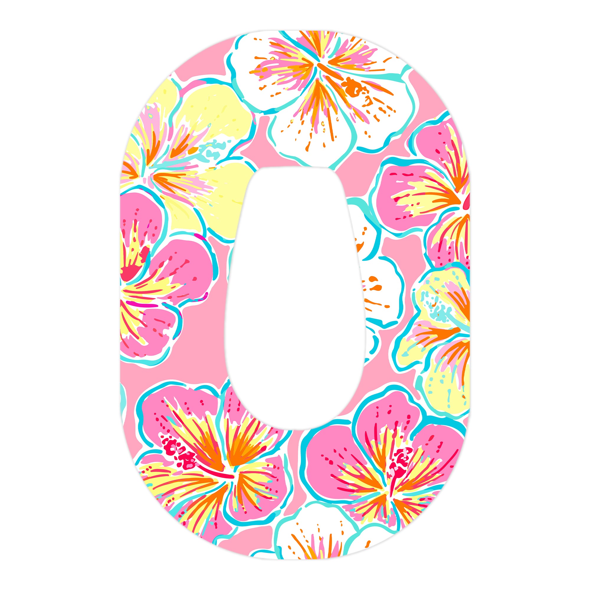 Tropic Crush Dexcom G6 Patch Tape - Pump Peelz