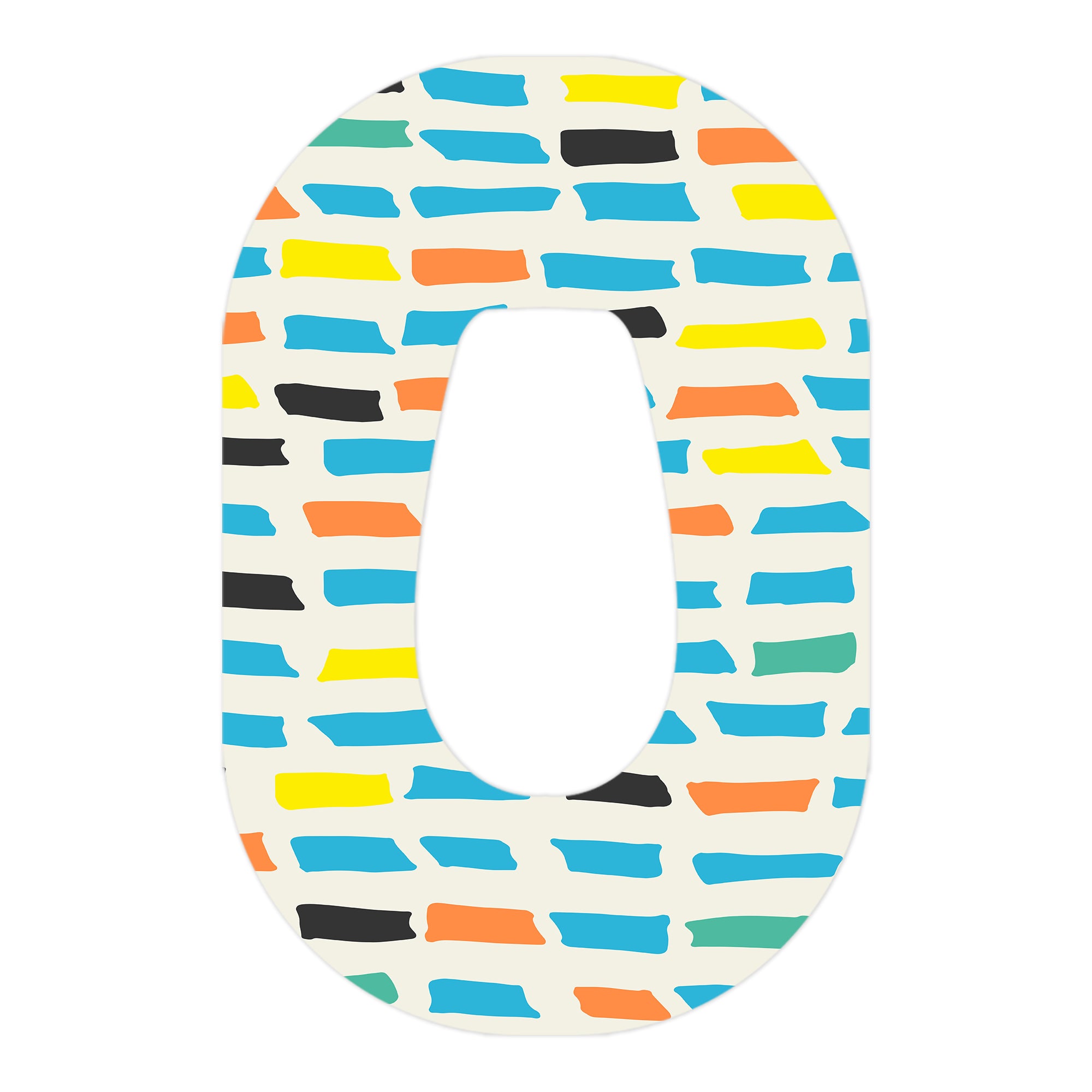 Colorful Sticks Dexcom G6 Patch Tape - Pump Peelz