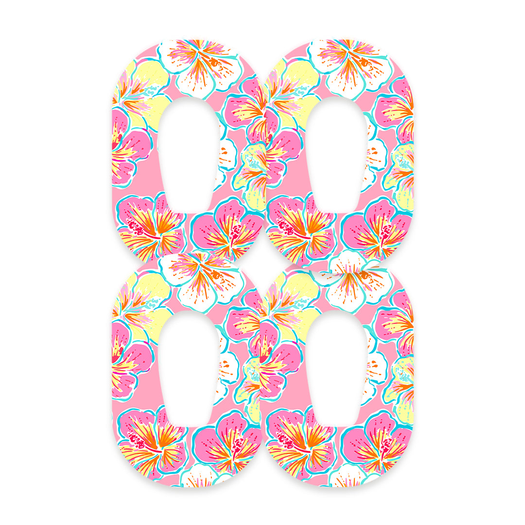 Tropic Crush Dexcom G6 Patch Tape - Pump Peelz