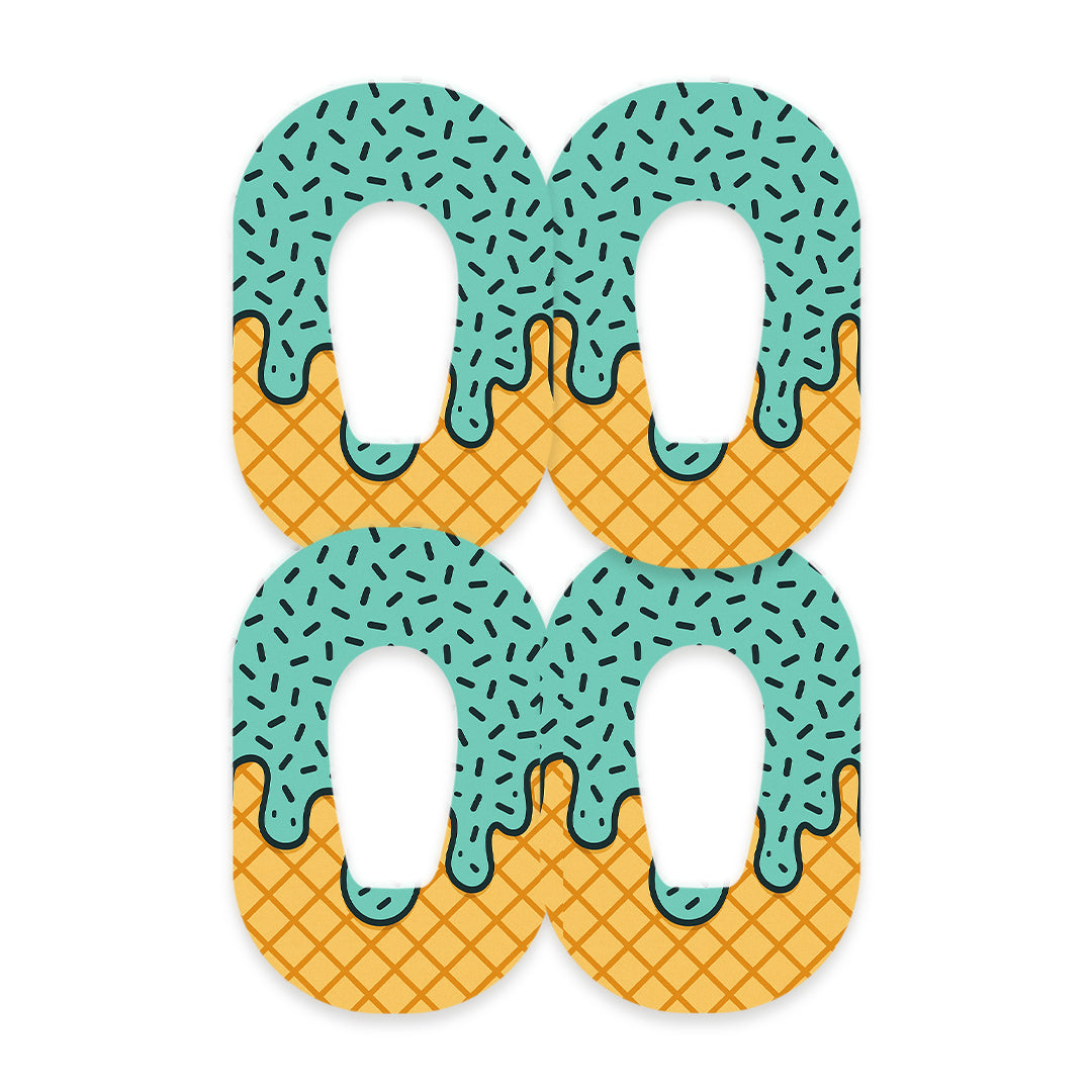 Ice Cream Social Dexcom G6 Patch Tape - Pump Peelz