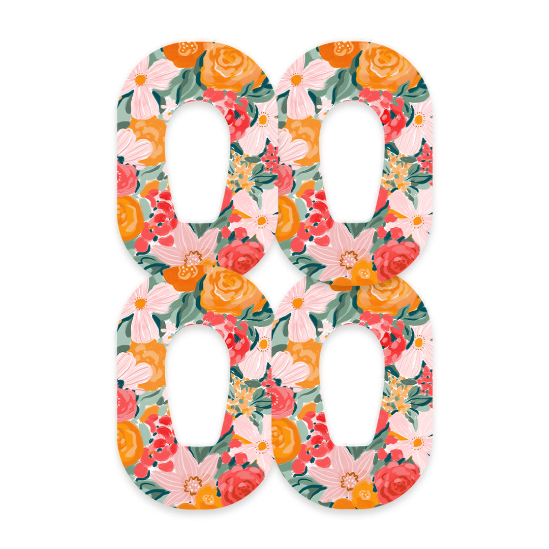 Blush Blossom Patch Tape Designed for the DEXCOM G6