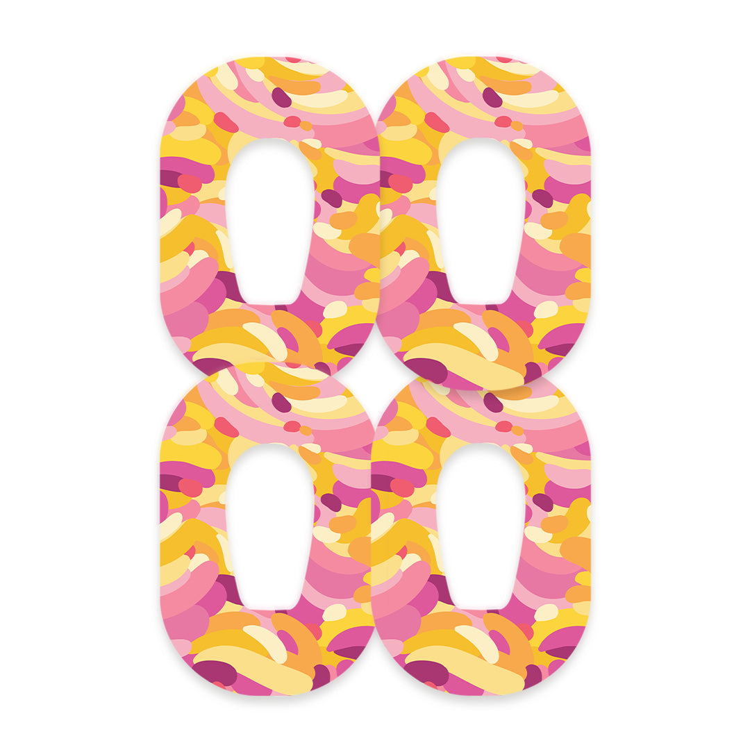 Jelly Swirl Dexcom G6 Patch Tape - Pump Peelz