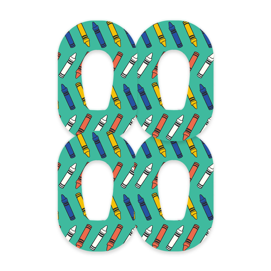 Crayon Pop Dexcom G6 Patch Tape - Pump Peelz