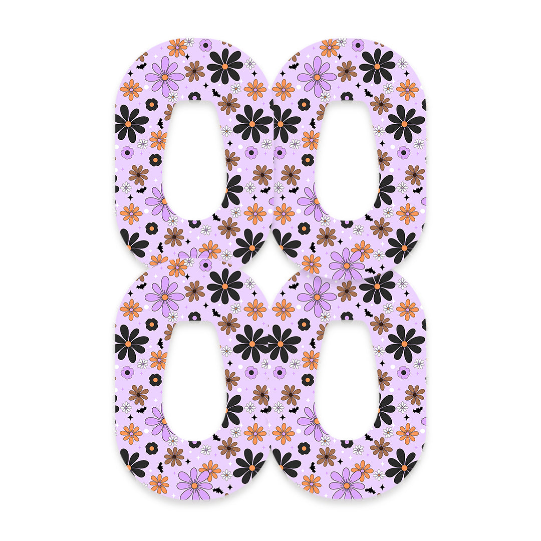 Batty Blooms Dexcom G6 Patch Tape - Pump Peelz