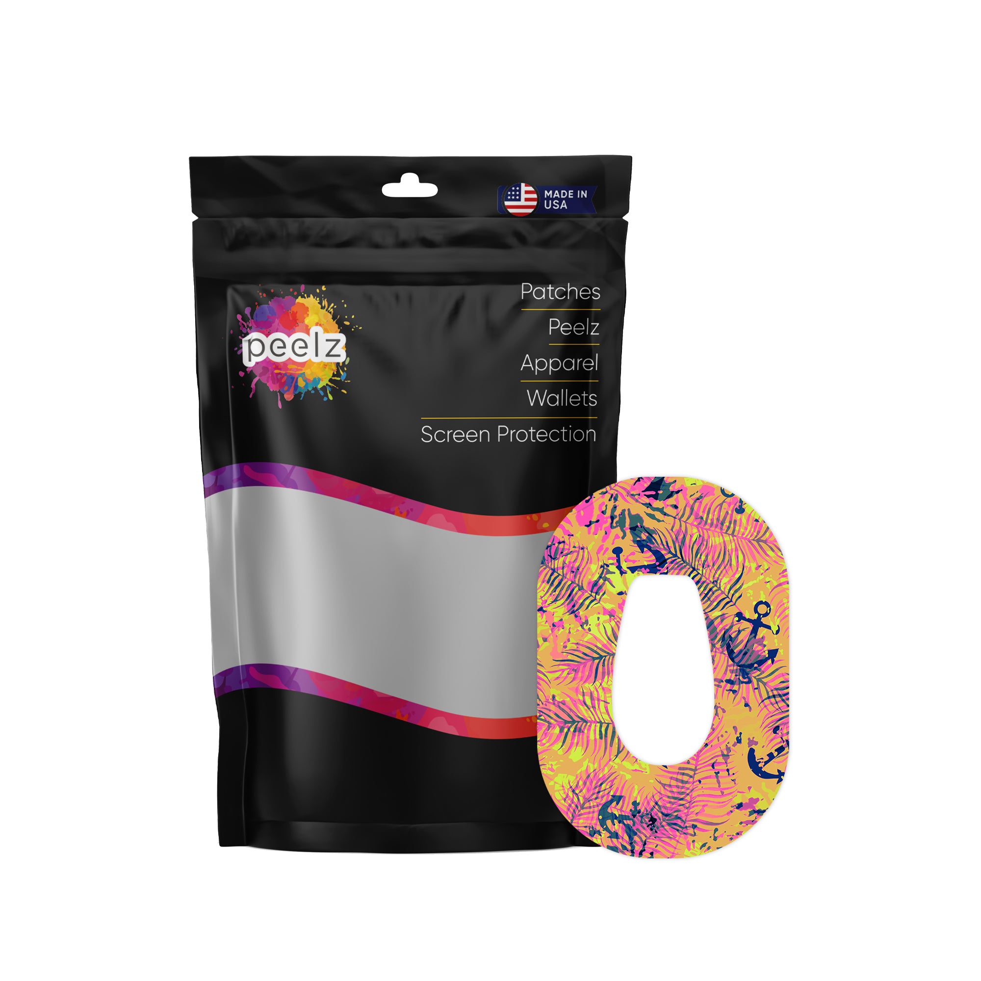 Electric Island Dexcom G6 Patch Tape - Pump Peelz