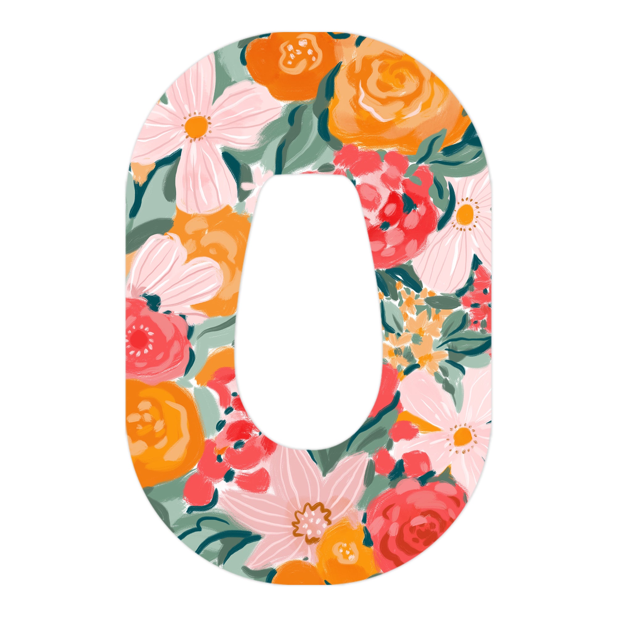 Blush Blossom Patch Tape Designed for the DEXCOM G6