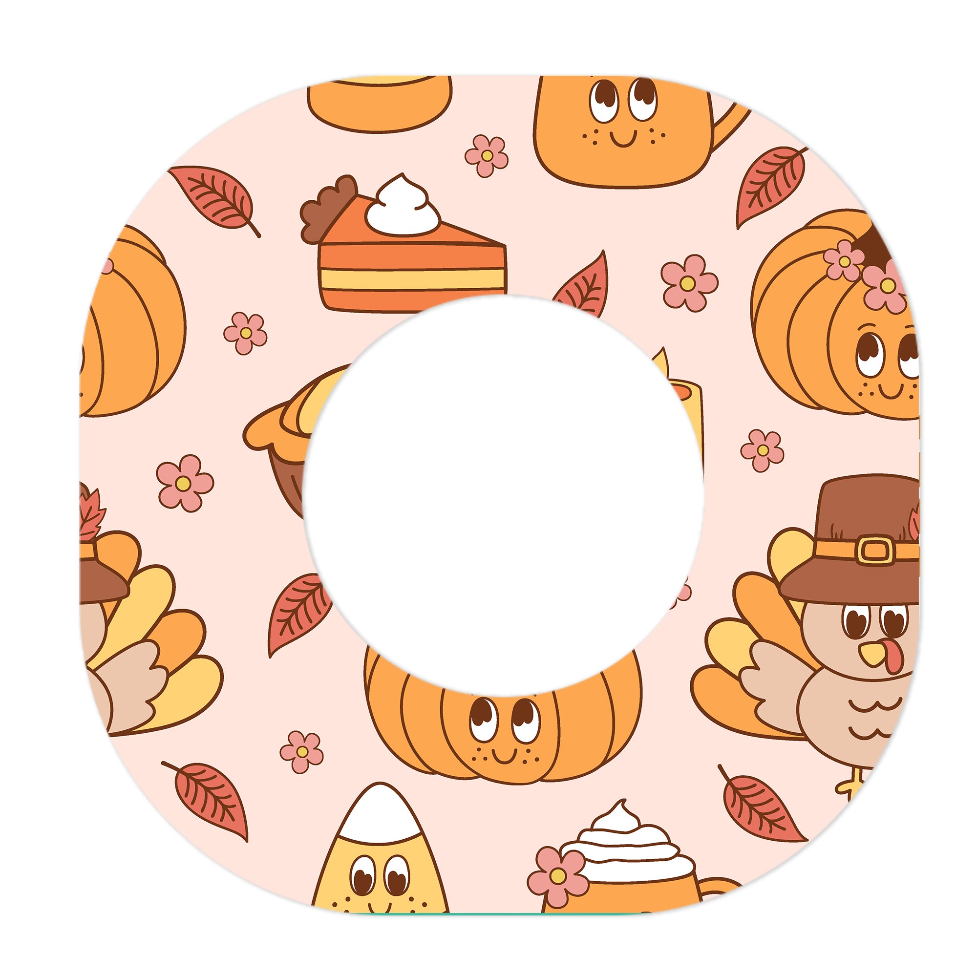 Cozy Harvest Dexcom G7 and Stelo Patch Tape - Pump Peelz