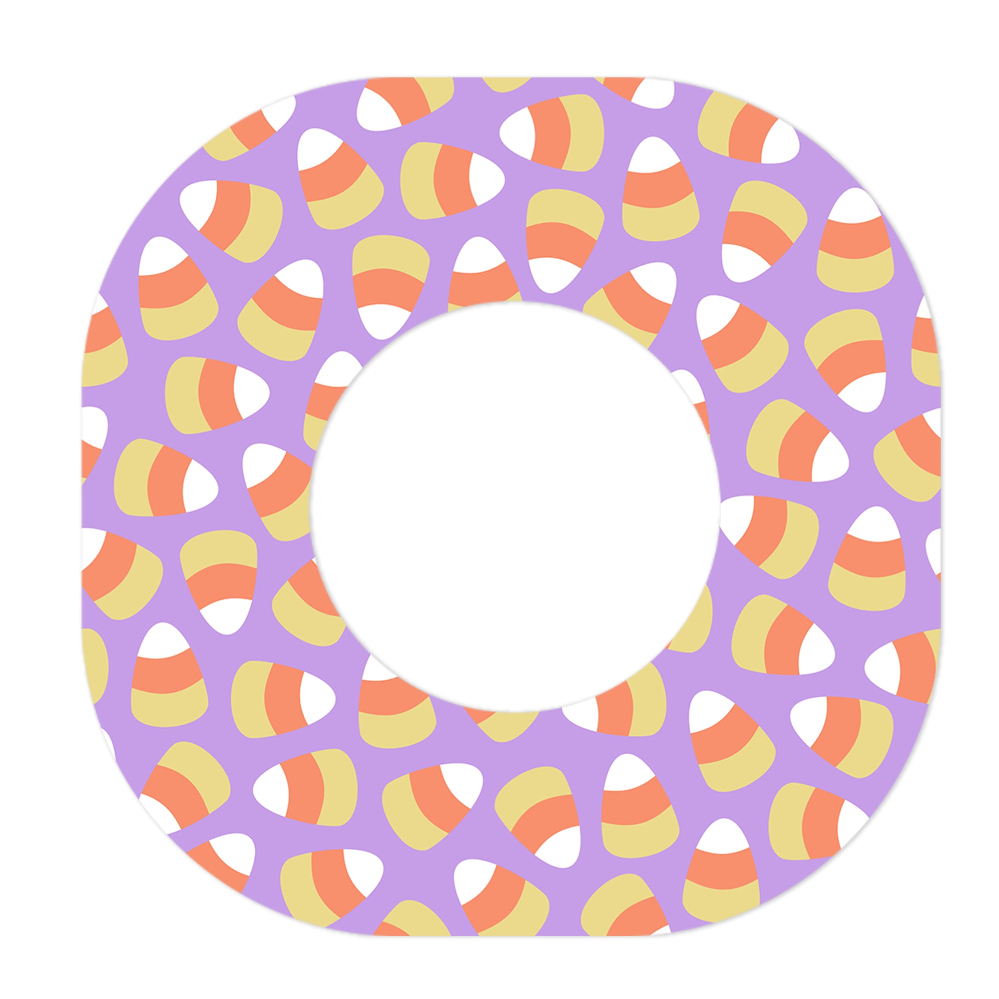 Candy Corn Dexcom G7 and Stelo Patch Tape - Pump Peelz
