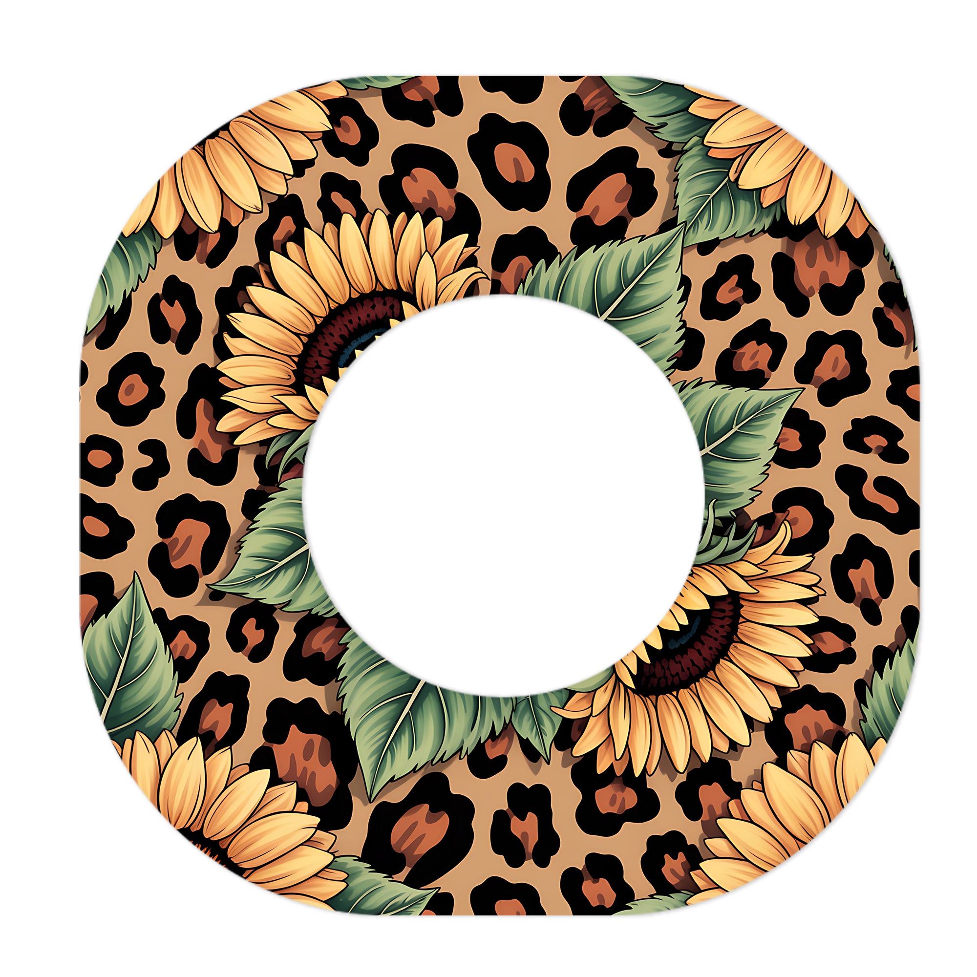 Wild Sunflower Dexcom G7 and Stelo Patch Tape - Pump Peelz