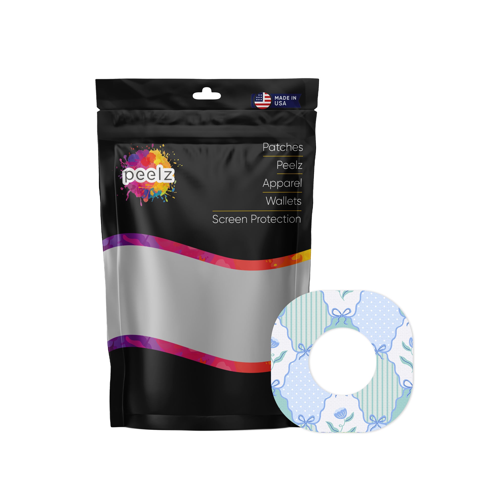 Cottage Bows Dexcom G7 and Stelo Patch Tape - Pump Peelz