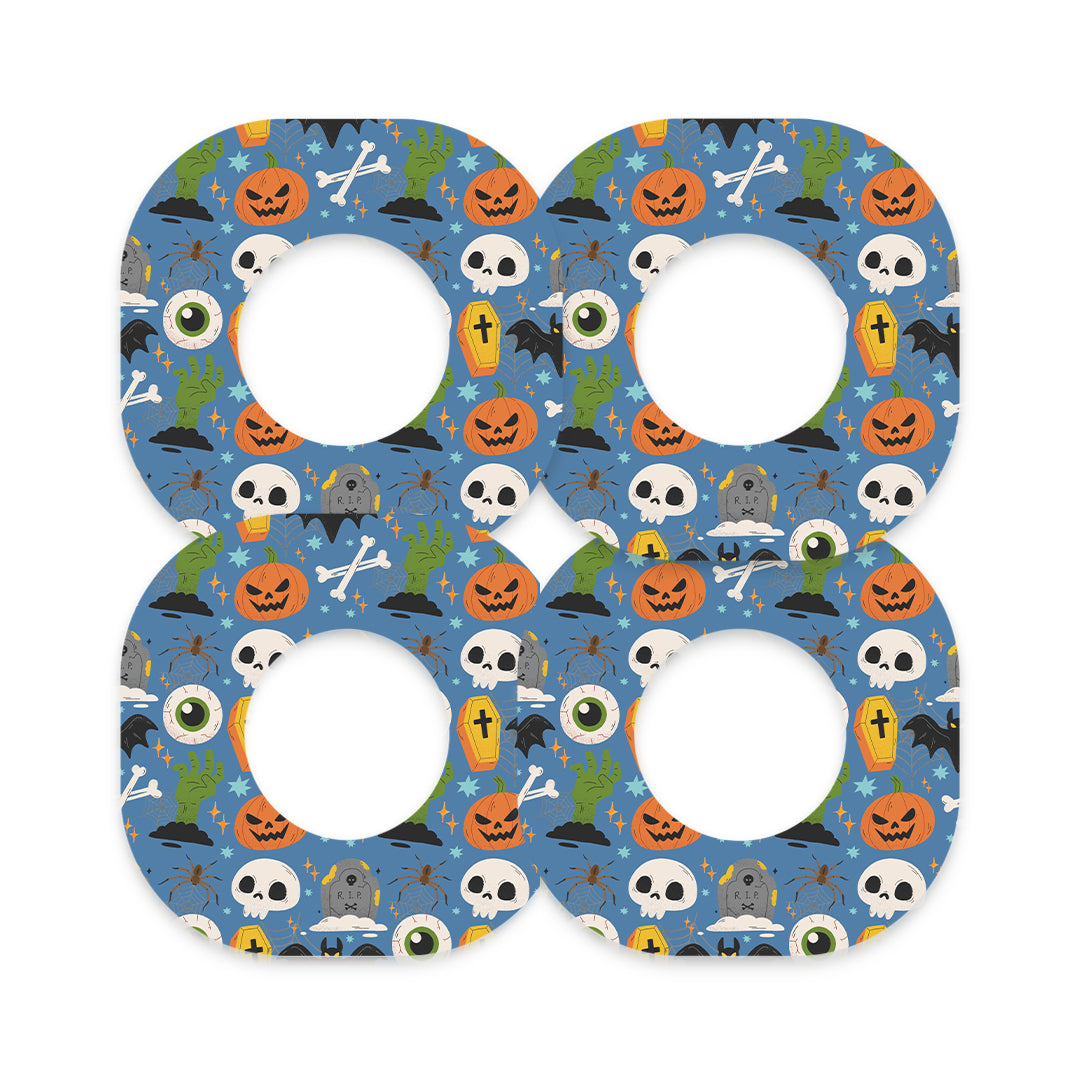 Spooky Night Dexcom G7 and Stelo Patch Tape - Pump Peelz