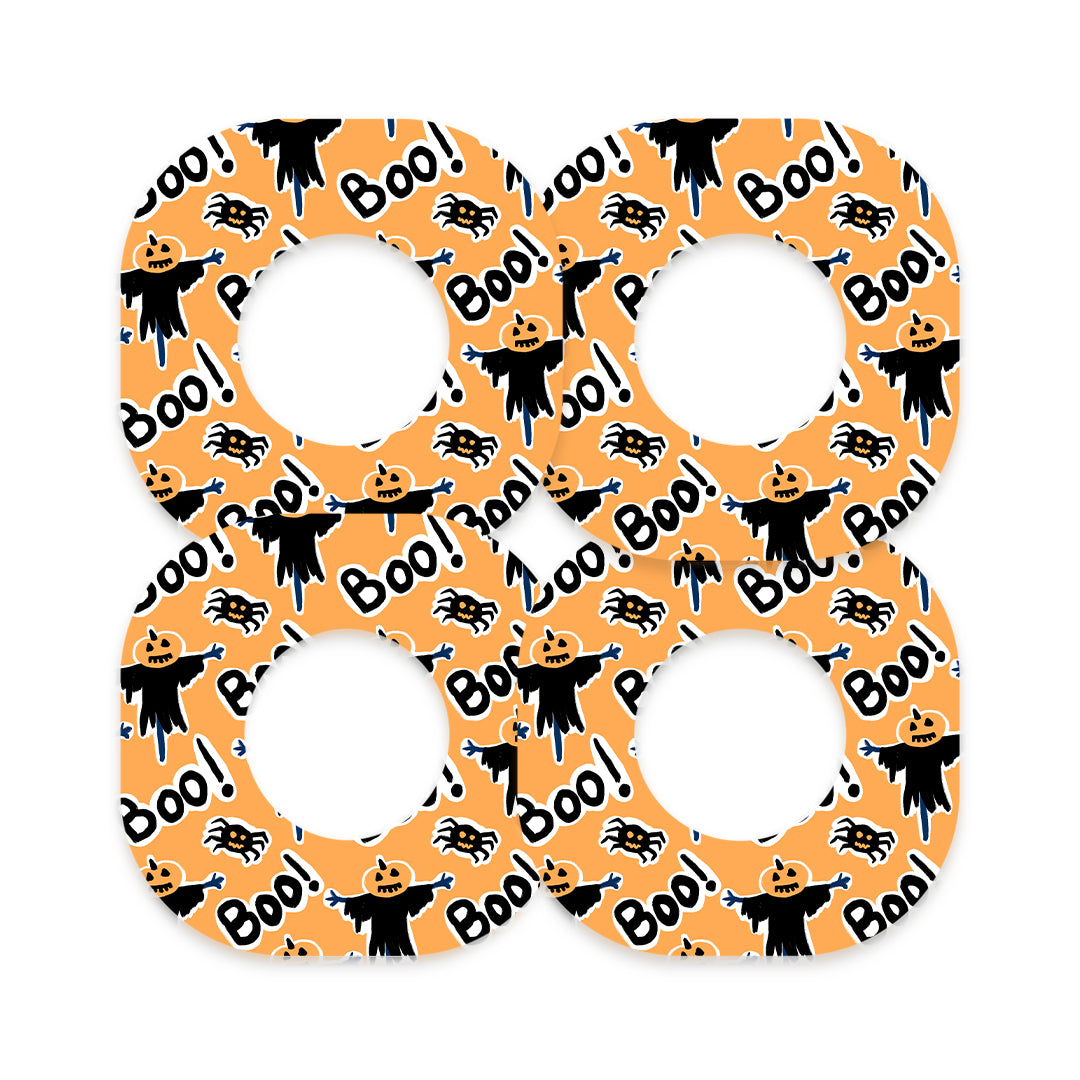 Pumpkin Boo Dexcom G7 and Stelo Patch Tape - Pump Peelz