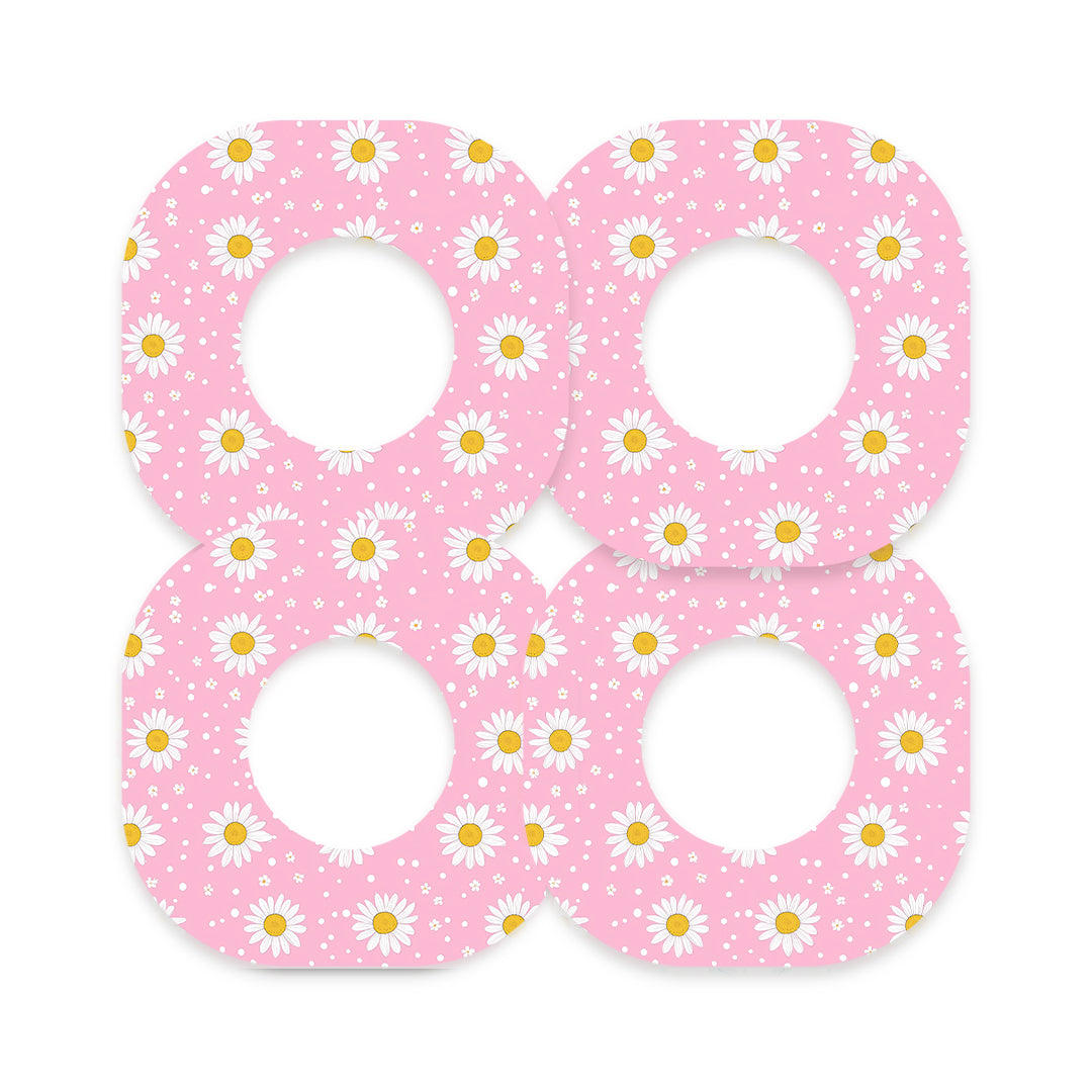 Spring Daisy Dexcom G7 and Stelo Patch Tape - Pump Peelz
