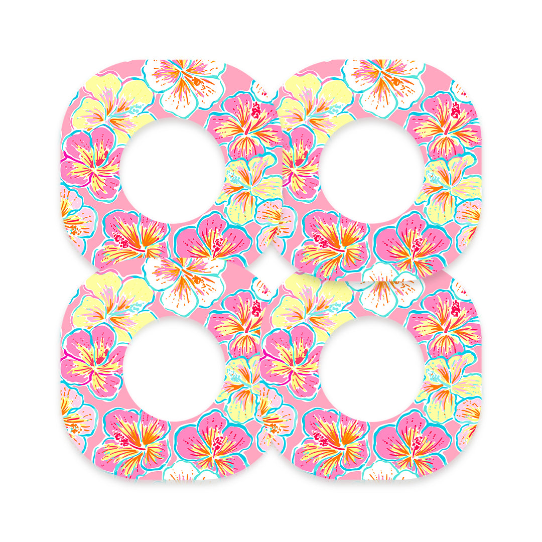 Tropic Crush Dexcom G7 and Stelo Patch Tape - Pump Peelz