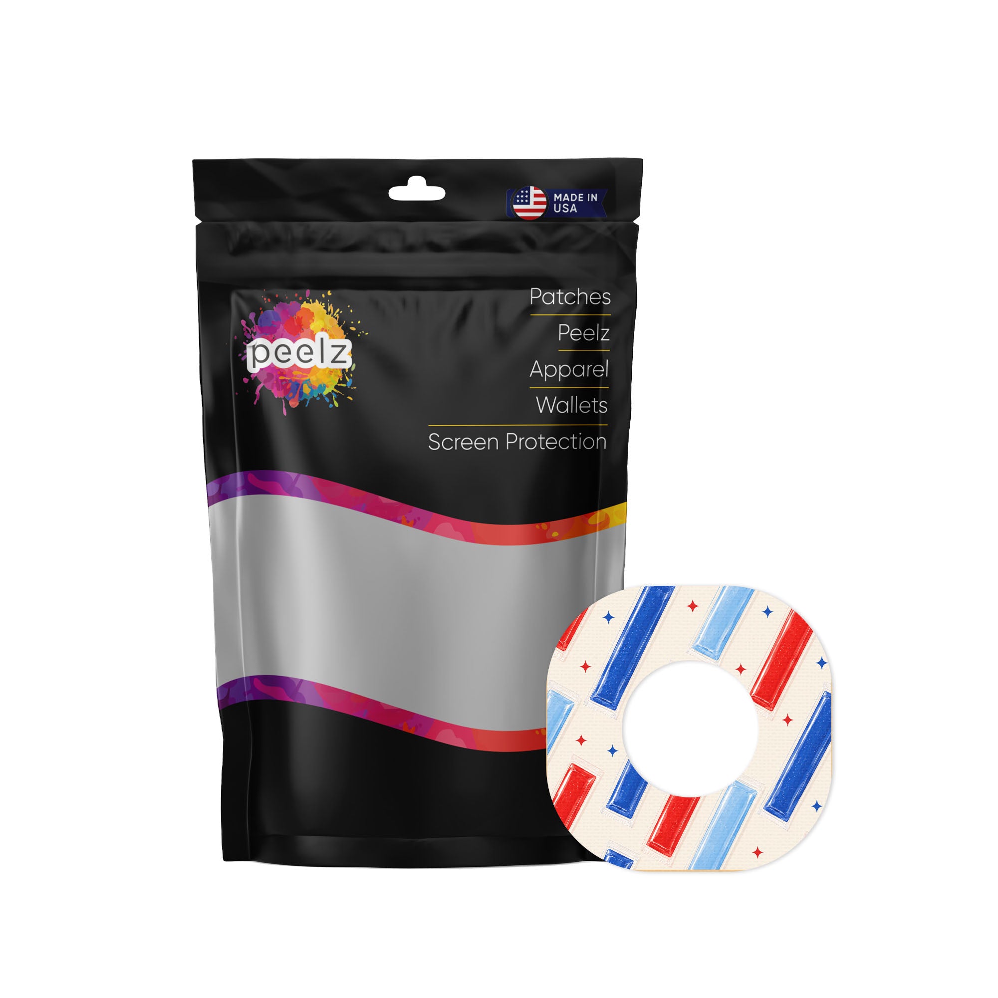 Freeze Pop Dexcom G7 and Stelo Patch Tape - Pump Peelz