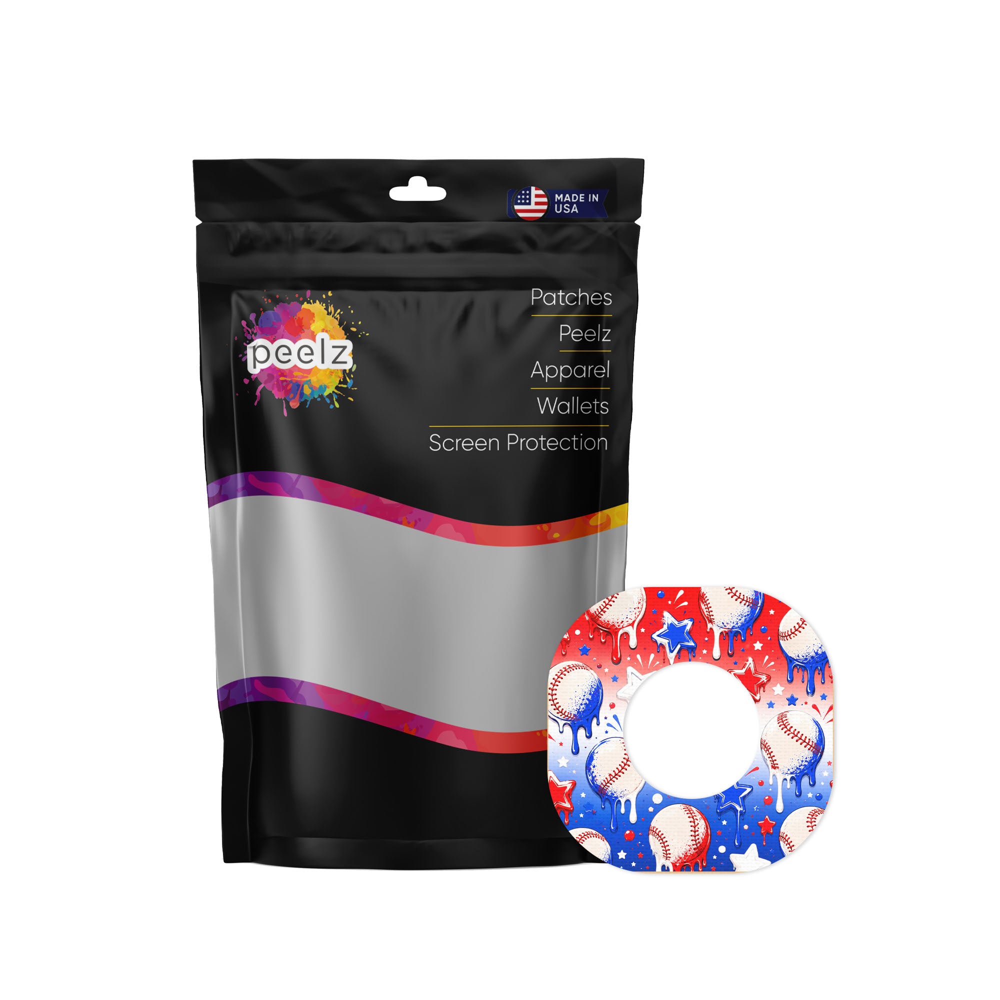 Liberty League Dexcom G7 and Stelo Patch Tape - Pump Peelz