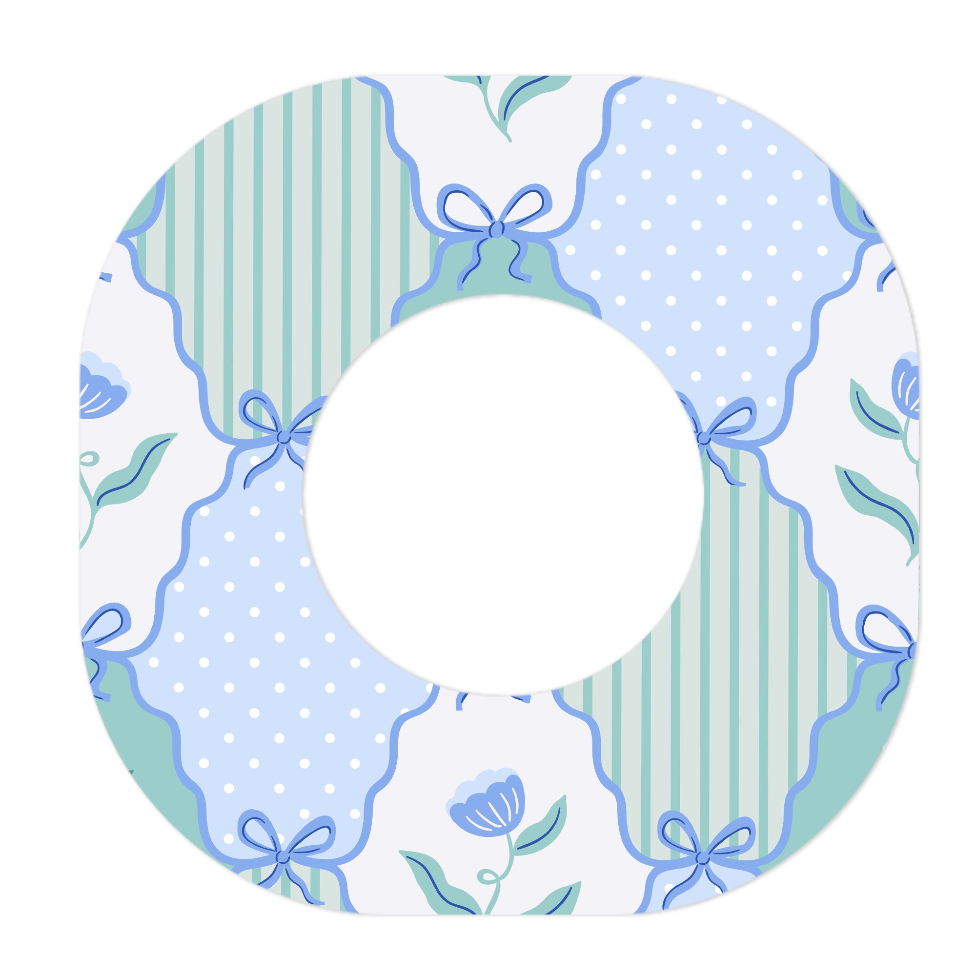 Cottage Bows Dexcom G7 and Stelo Patch Tape - Pump Peelz