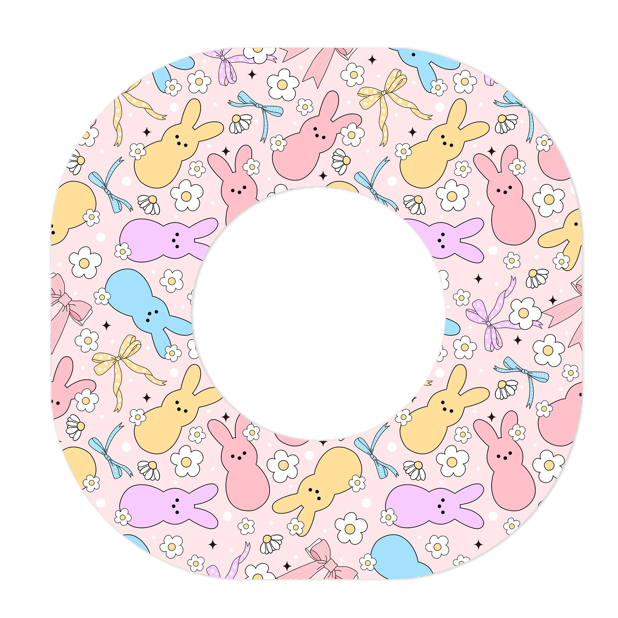 Hoppy Spring Dexcom G7 and Stelo Patch Tape - Pump Peelz