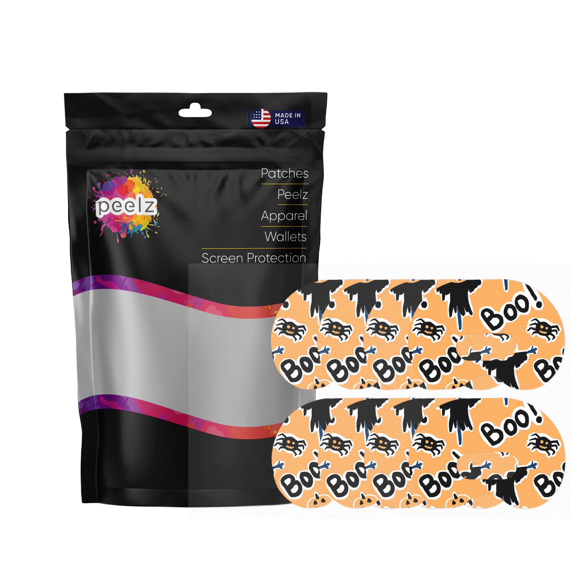 Pumpkin Boo Medtronic Guardian Connect Patch Tape - Pump Peelz