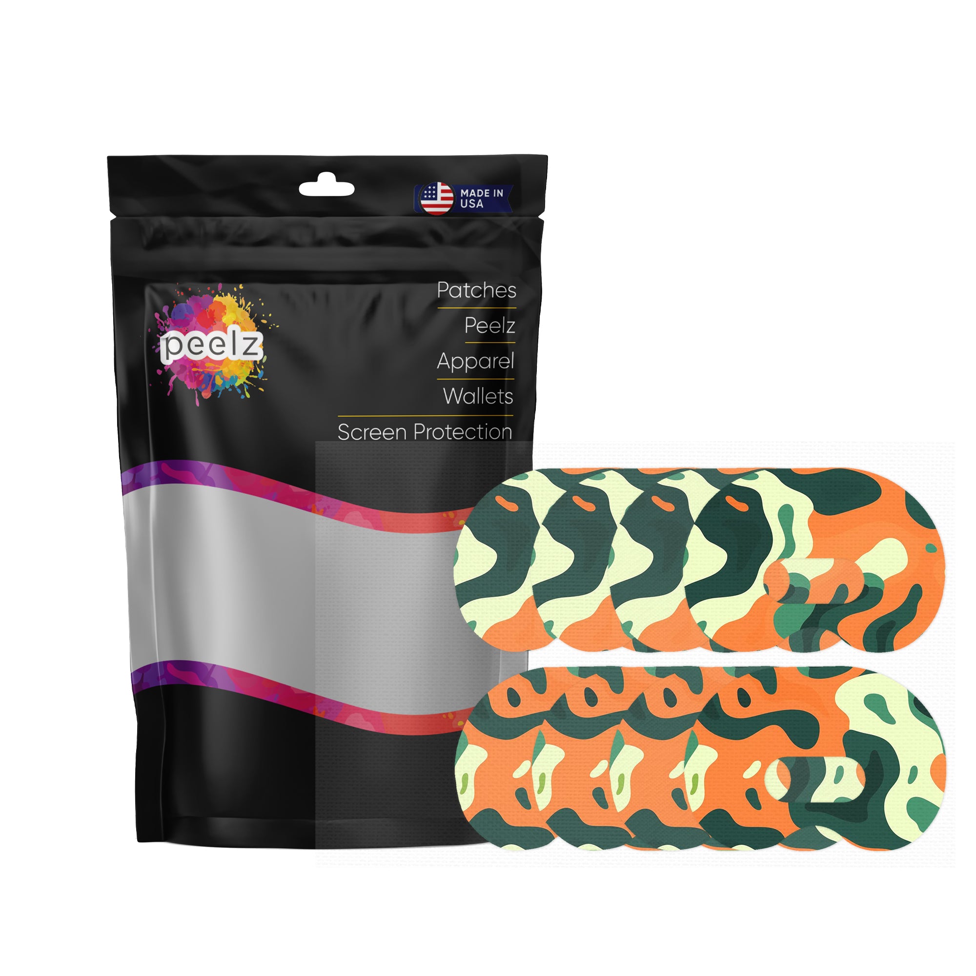 Wild Current Medtronic Guardian Connect Patch Tape - Pump Peelz