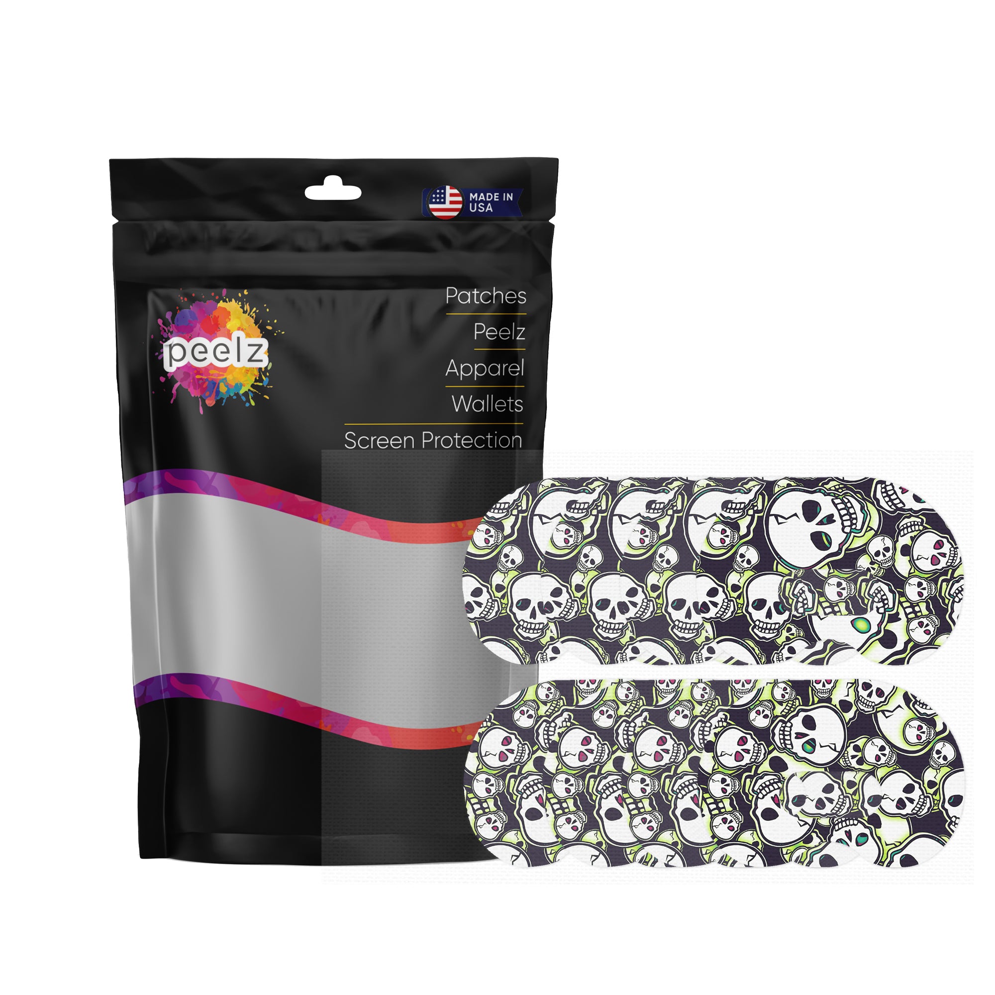 Bone Glow Medtronic Guardian Connect Patch Tape - Pump Peelz