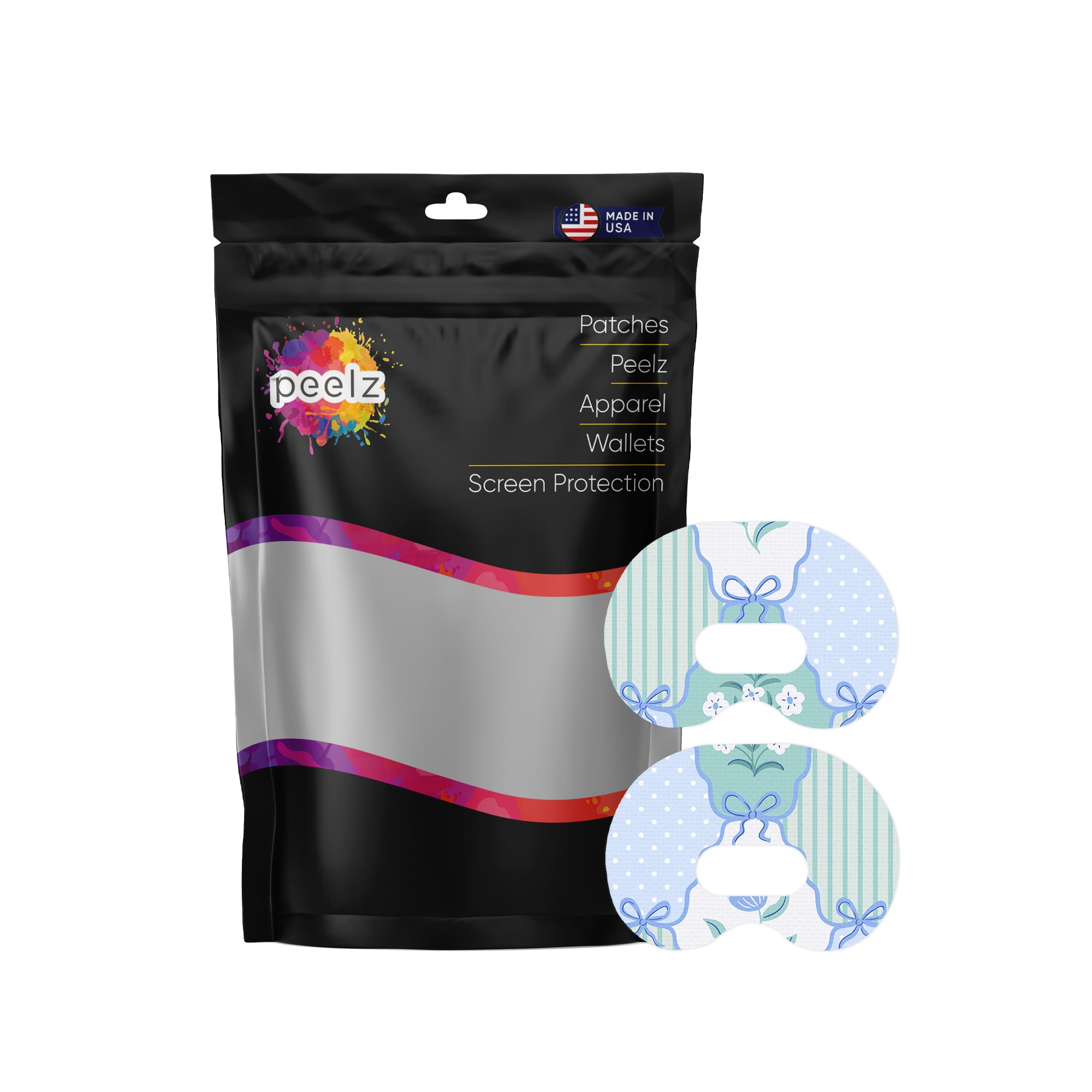 Cottage Bows Medtronic Guardian Connect Patch Tape - Pump Peelz