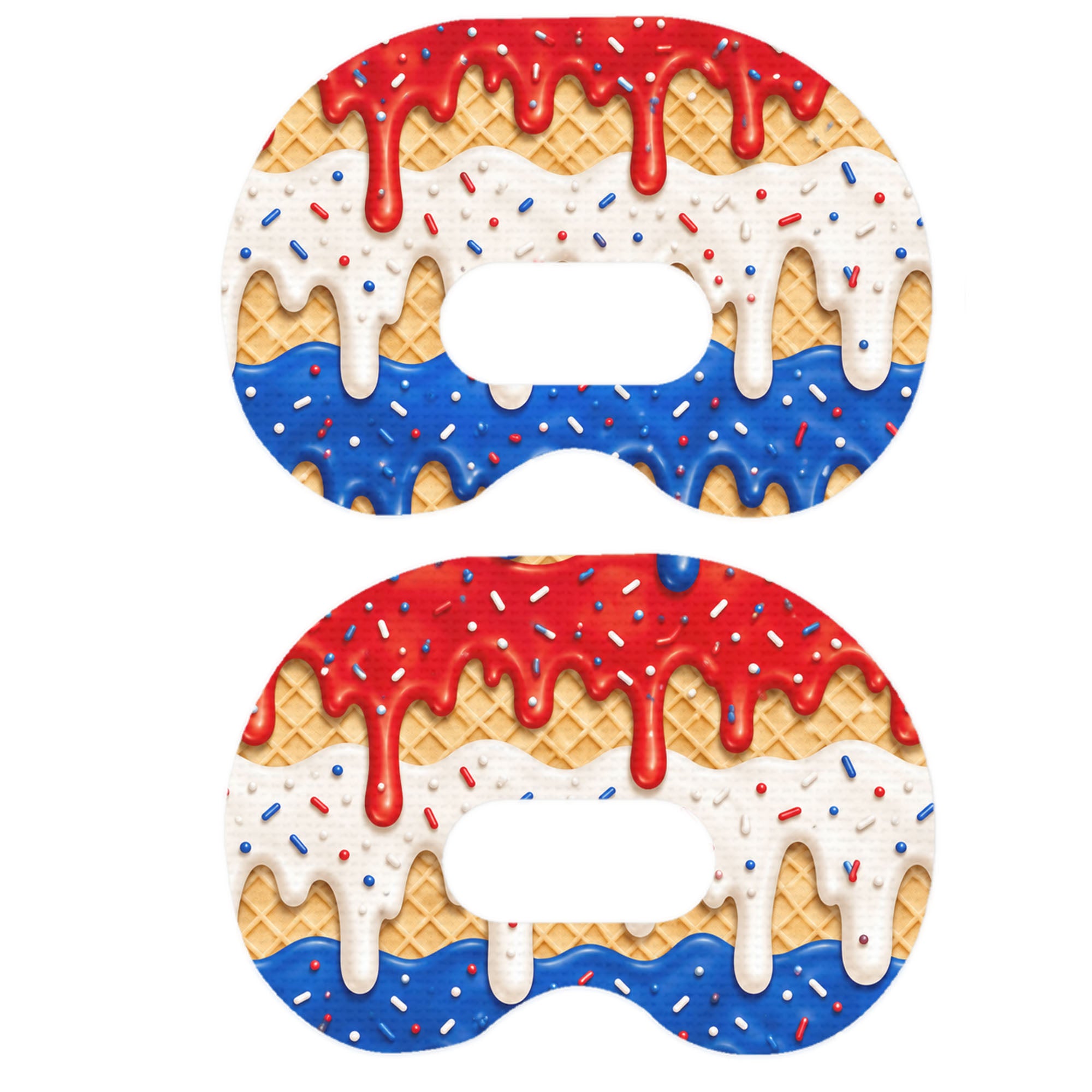 Patriotic Melt Medtronic Guardian Connect Patch Tape - Pump Peelz