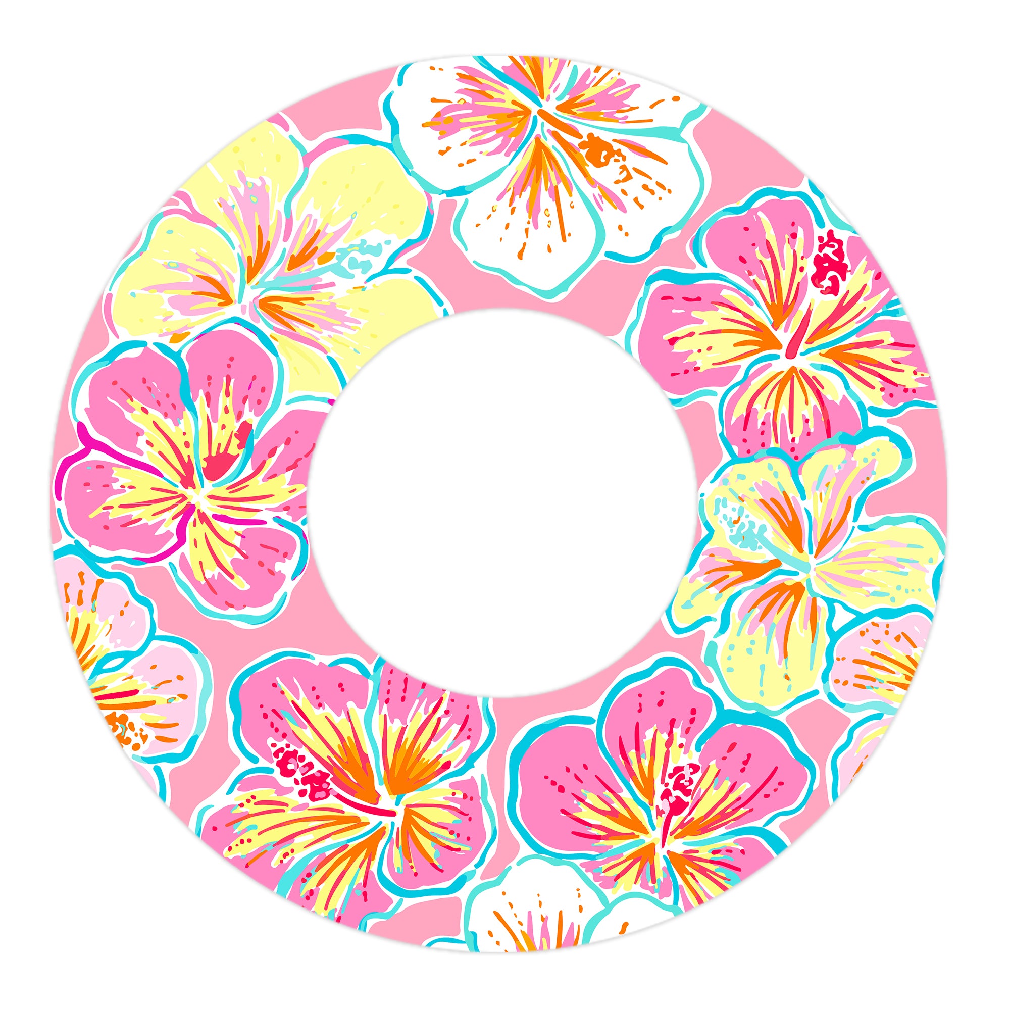 Tropic Crush Freestyle Libre 2 Patch Tape - Pump Peelz