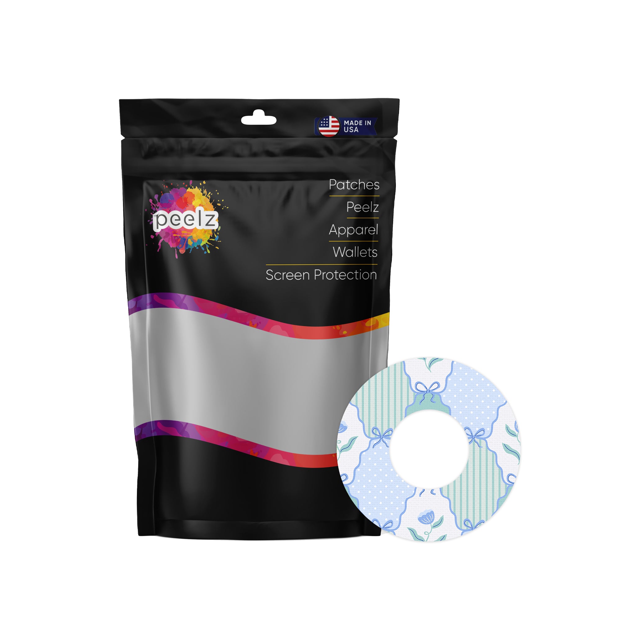Cottage Bows Freestyle Libre 2 Patch Tape - Pump Peelz