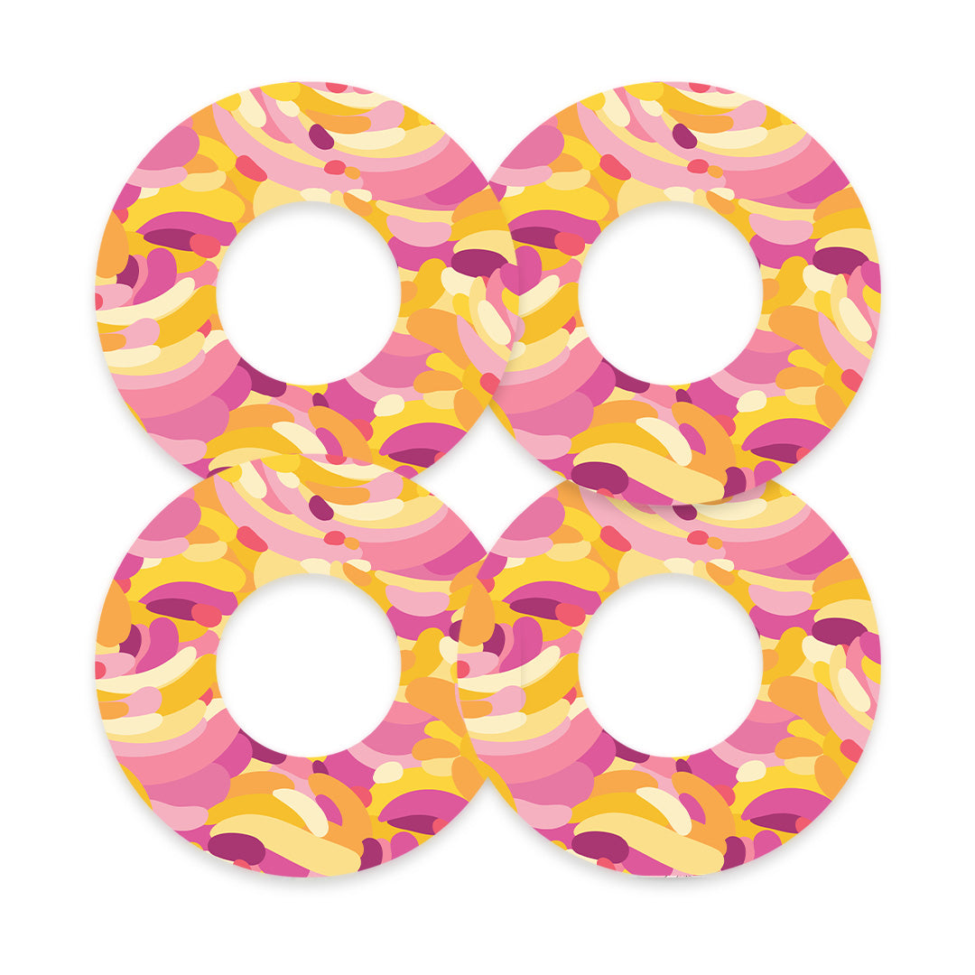 Jelly Swirl Freestyle Libre 2 Patch Tape - Pump Peelz