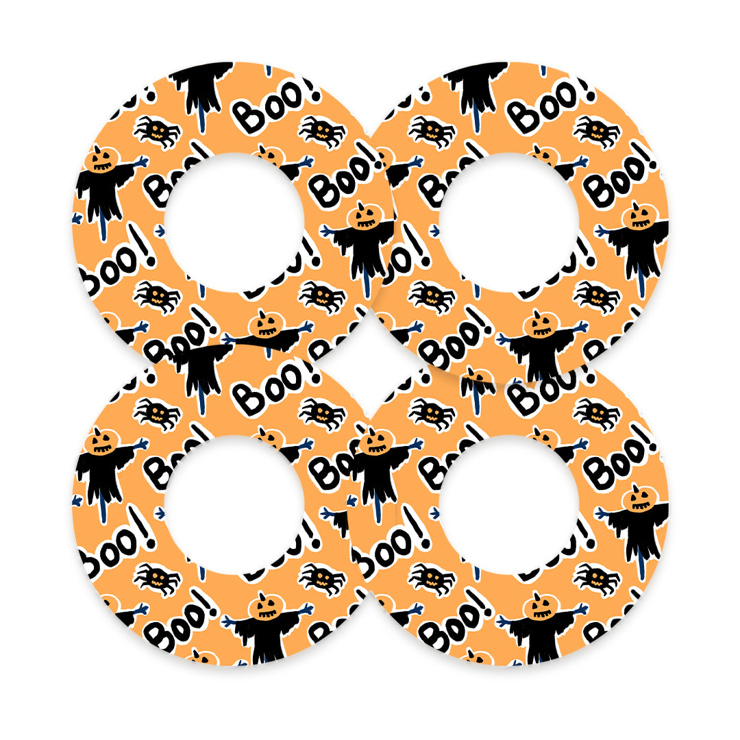 Pumpkin Boo Freestyle Libre 2 Patch Tape - Pump Peelz