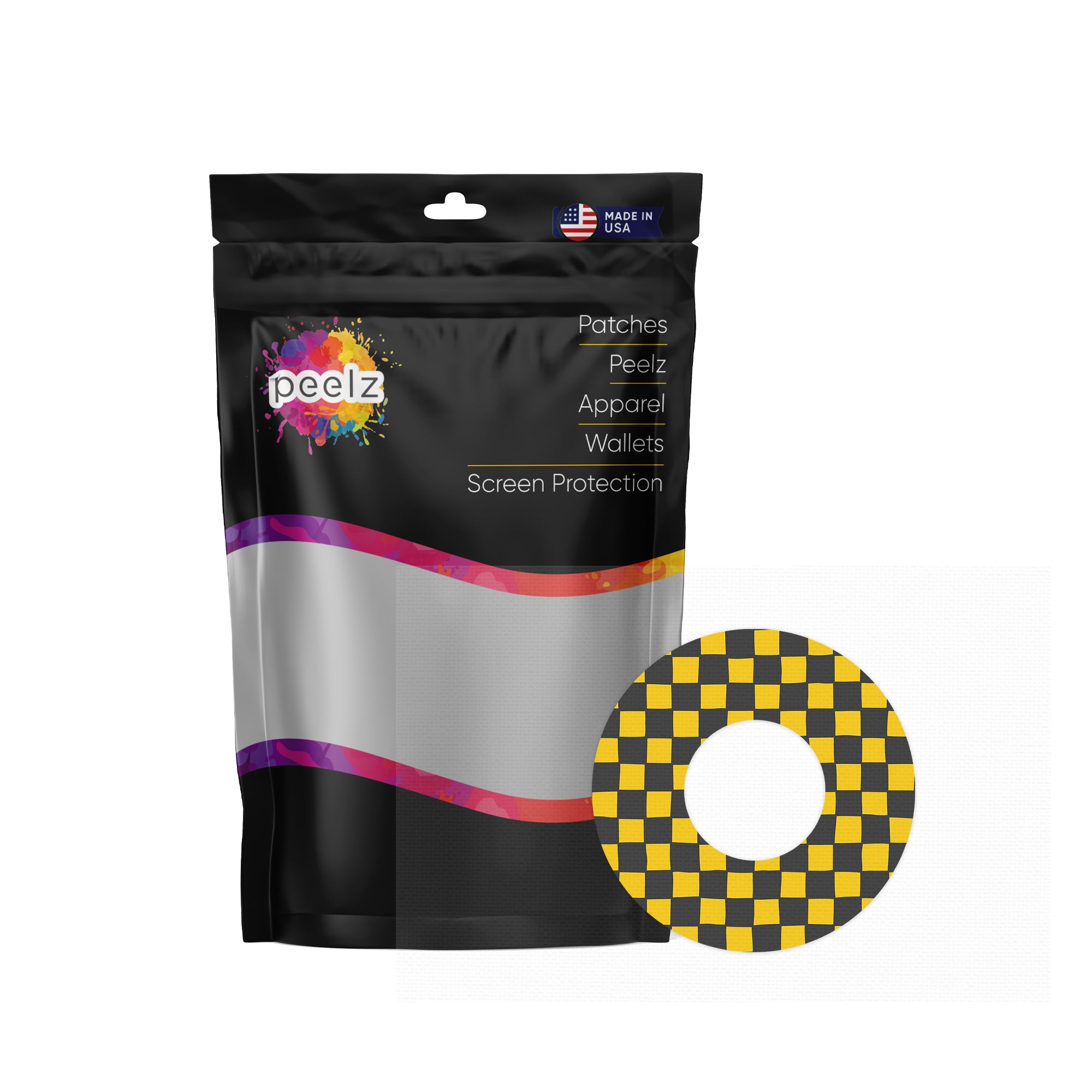 Charlie Check Freestyle Libre 2 Patch Tape - Pump Peelz