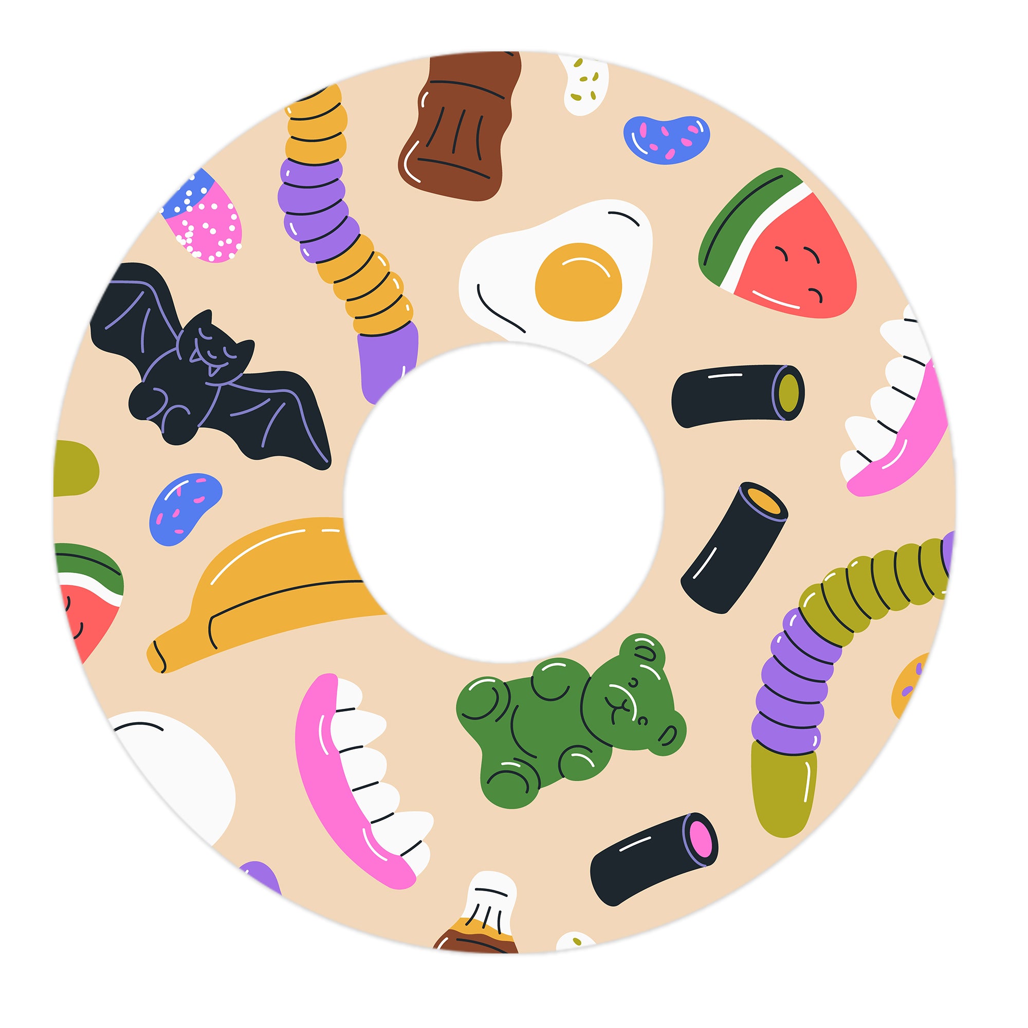 Candy Chaos FreeStyle Libre 3 Plus & Lingo  Patch Tape - Pump Peelz