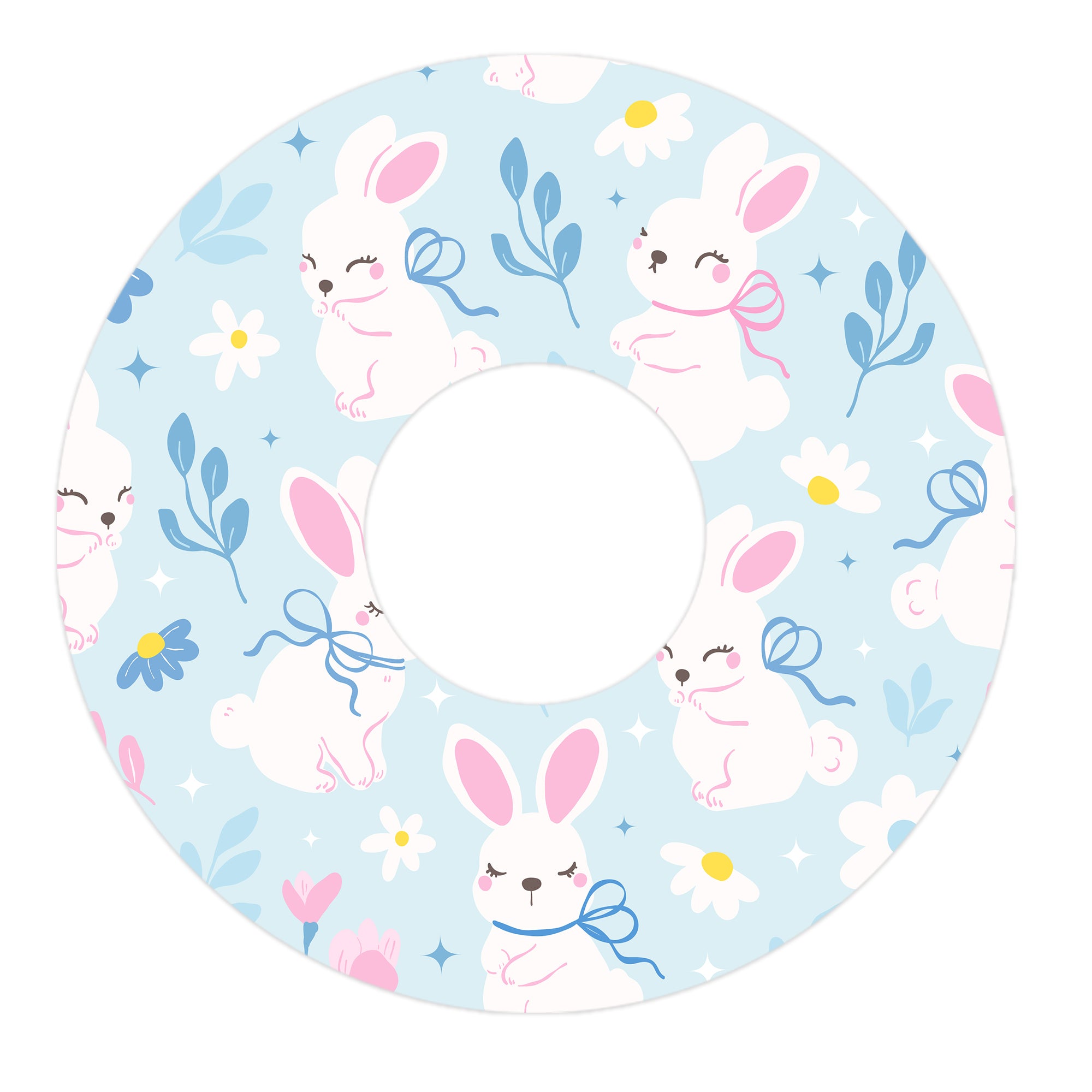 Sweet Bunnies FreeStyle Libre 3 Plus & Lingo  Patch Tape - Pump Peelz