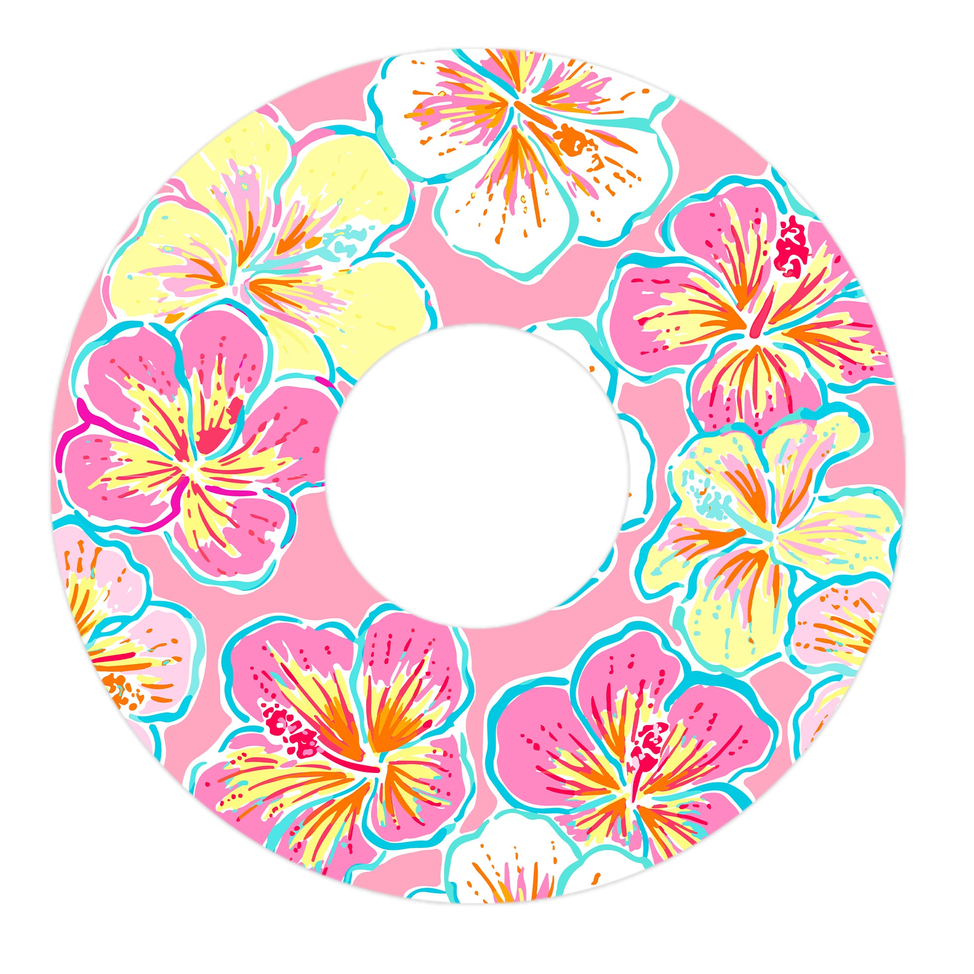 Tropic Crush FreeStyle Libre 3 Plus & Lingo  Patch Tape - Pump Peelz