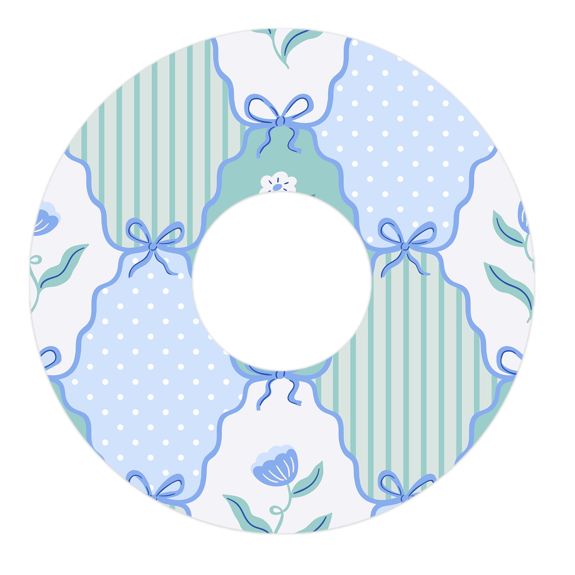Cottage Bows FreeStyle Libre 3 Plus & Lingo  Patch Tape - Pump Peelz
