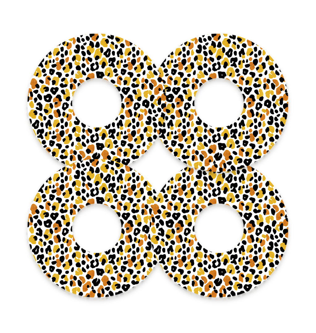 Golden Leopard FreeStyle Libre 3 Plus & Lingo  Patch Tape - Pump Peelz