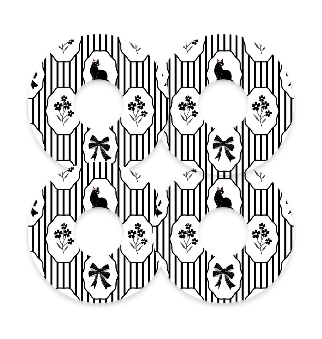 Midnight Cat FreeStyle Libre 3 Plus & Lingo  Patch Tape - Pump Peelz